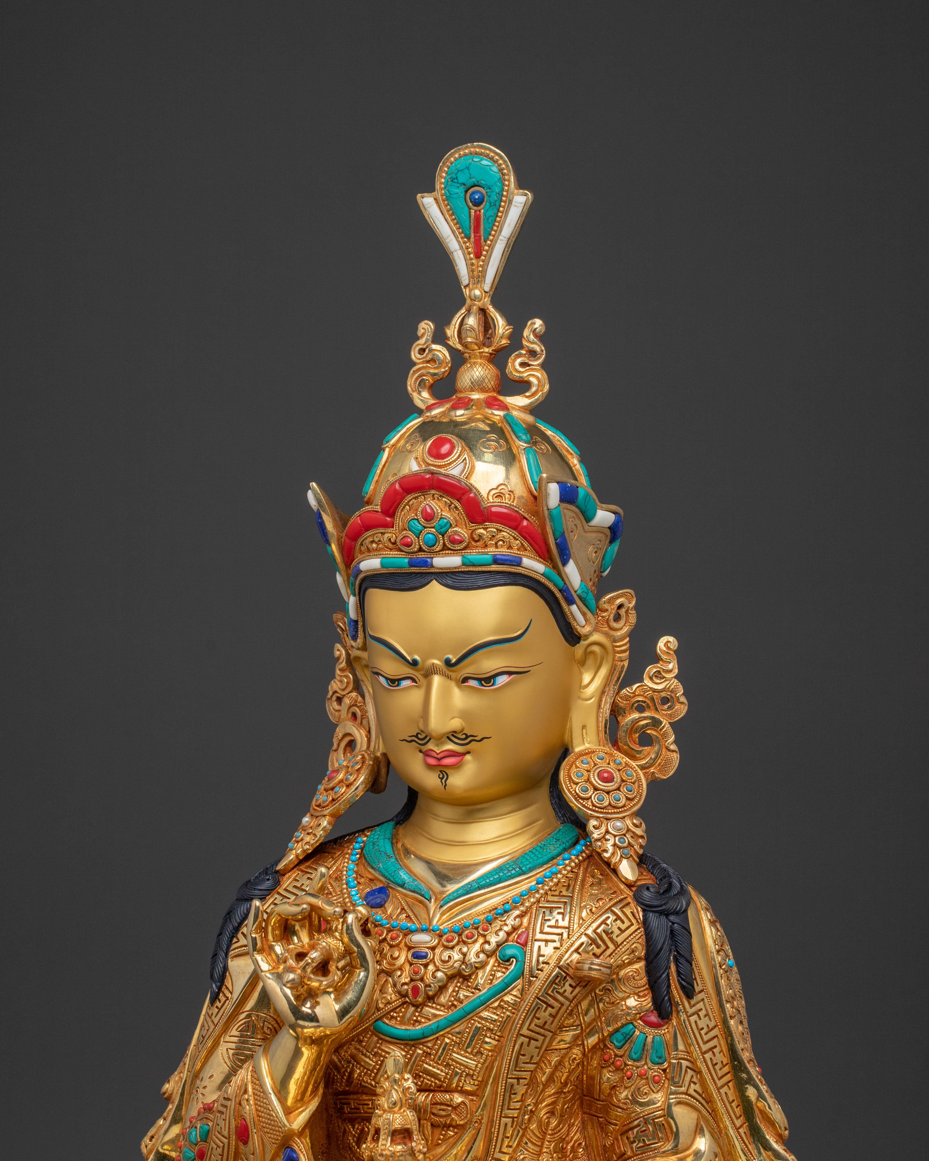 Guru Tsoyke Dorje Statue: Buddhist Decor