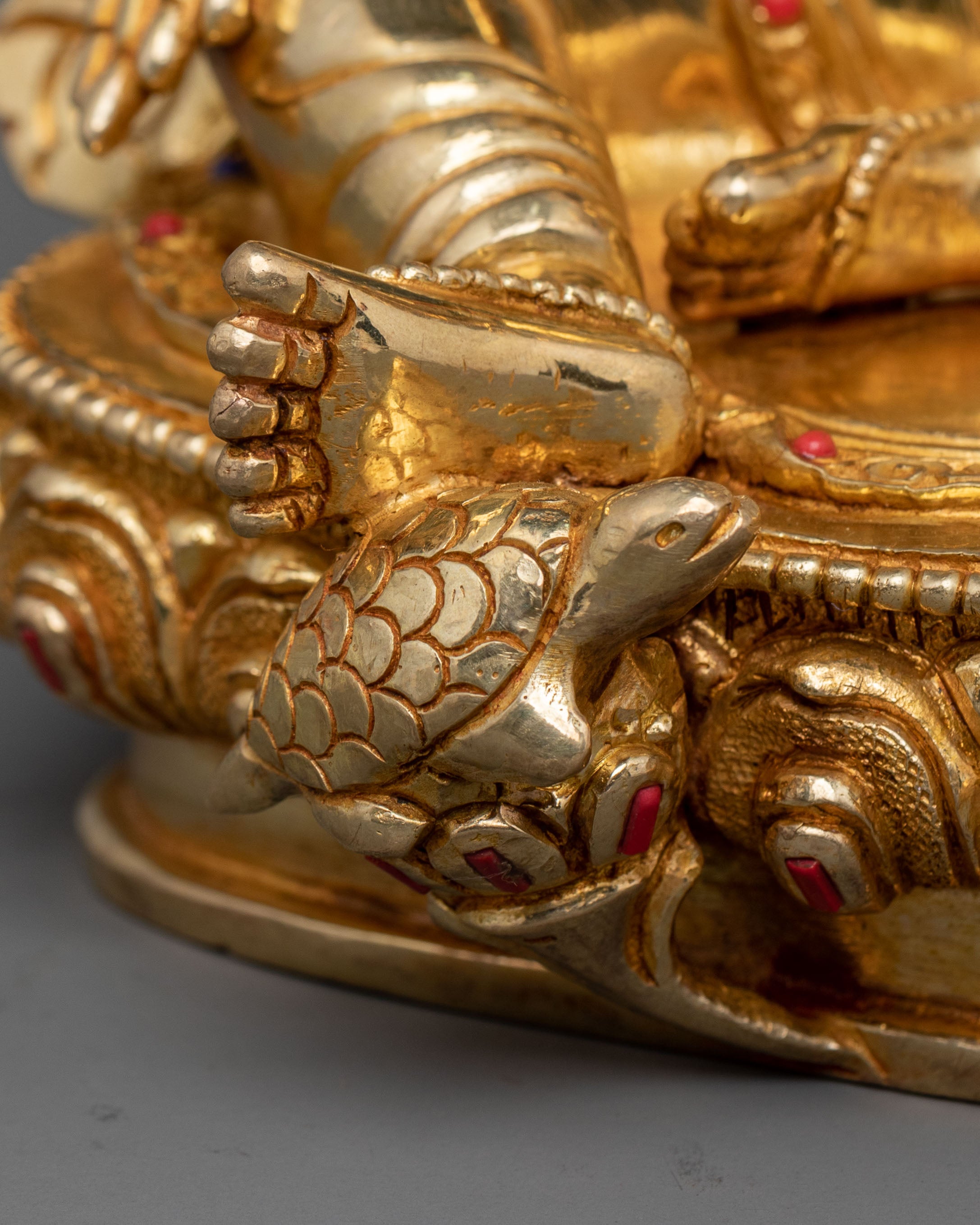 Laxmi devi spiritual statue | 24K Gold Gilded