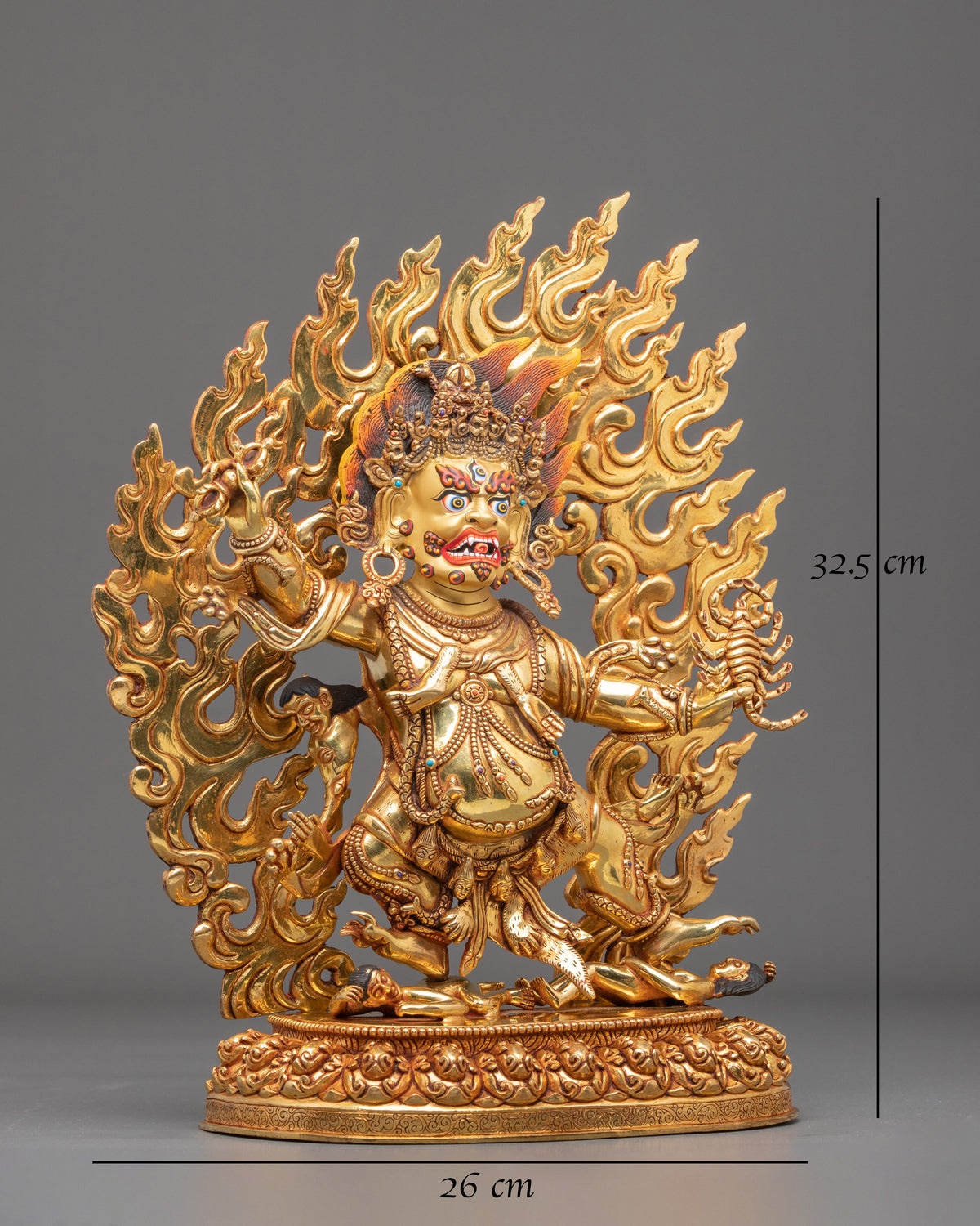 Guru Dragpo Figurine | Sacred Buddhist Protector