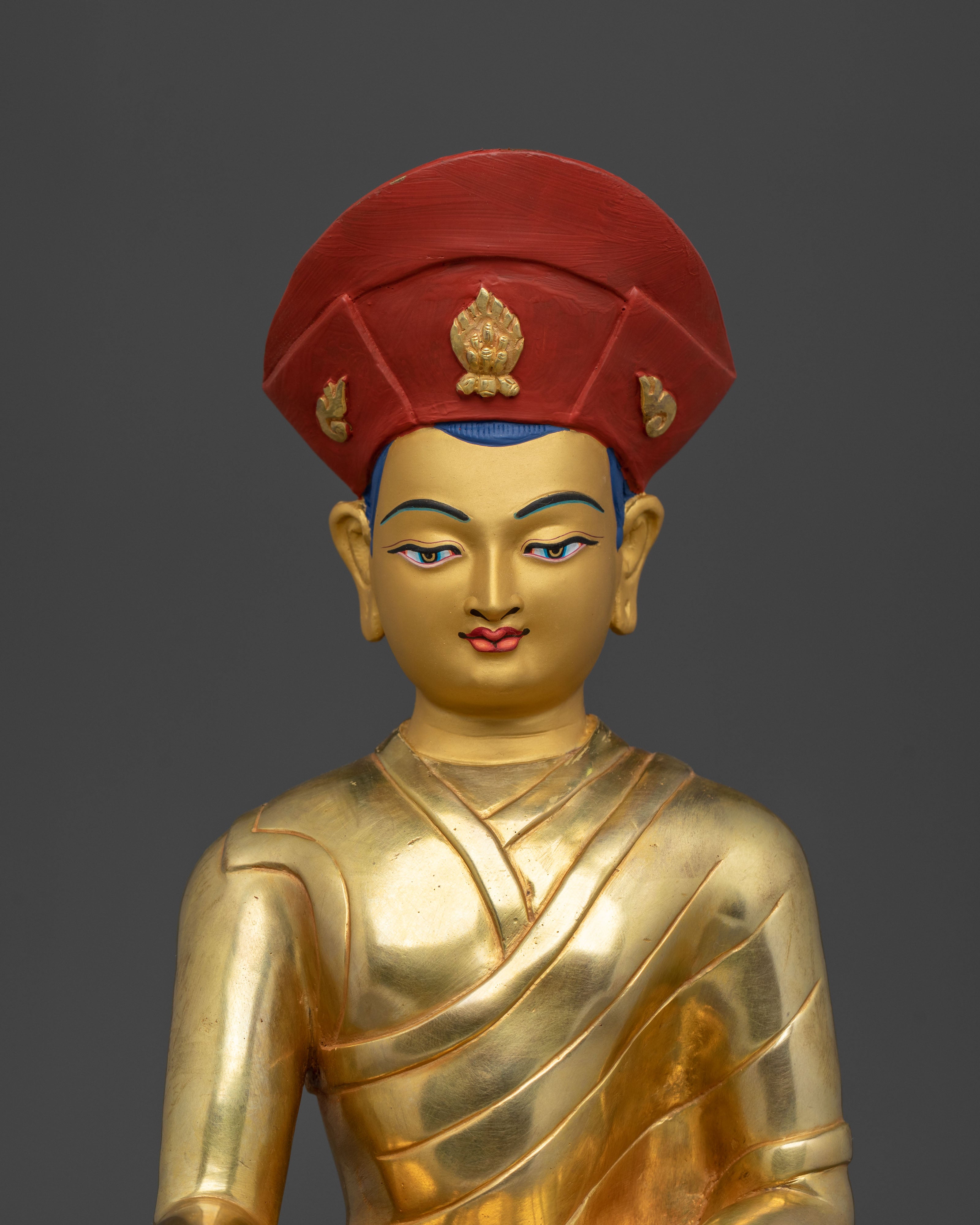 Traditional Jigten Sumgon Statue | Meditation Decor