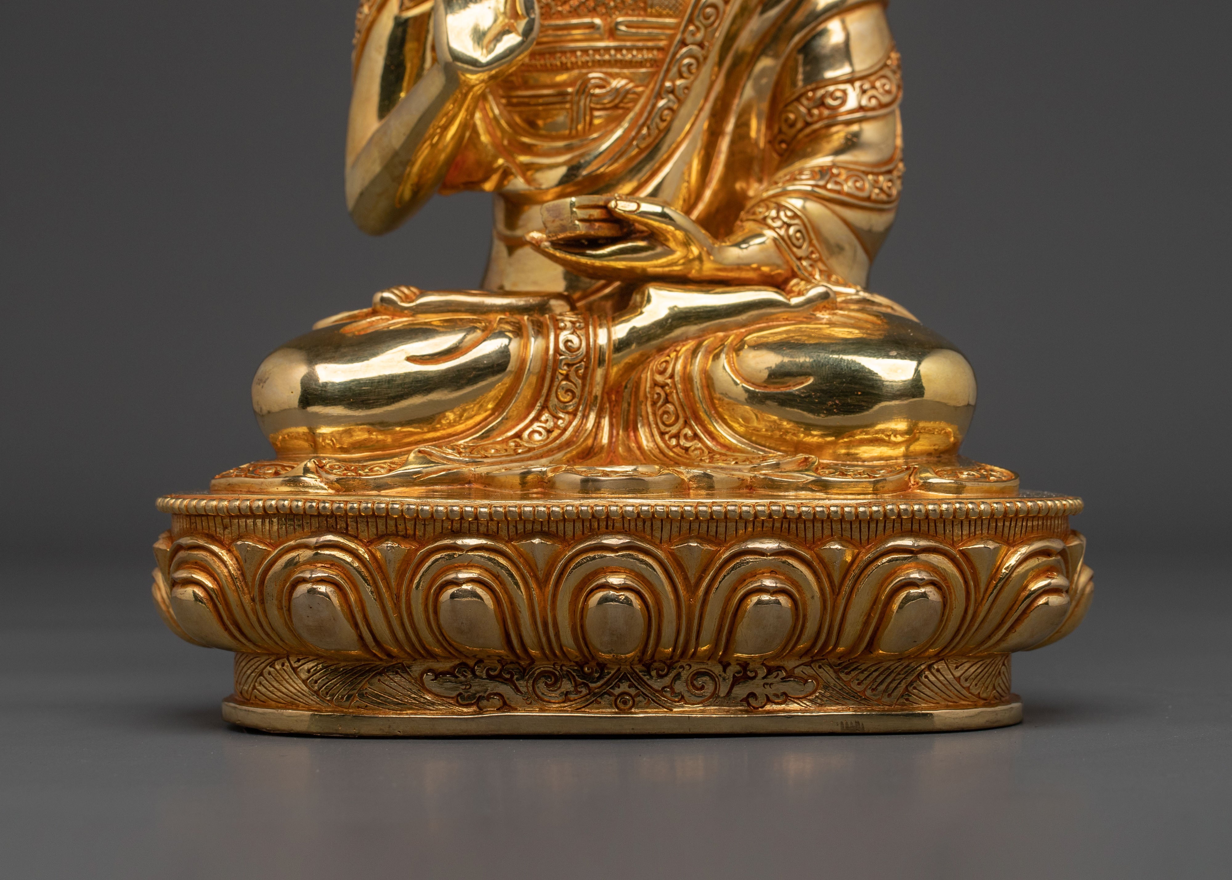 Tsongkhapa Sculpture with Disciples | Home Decor