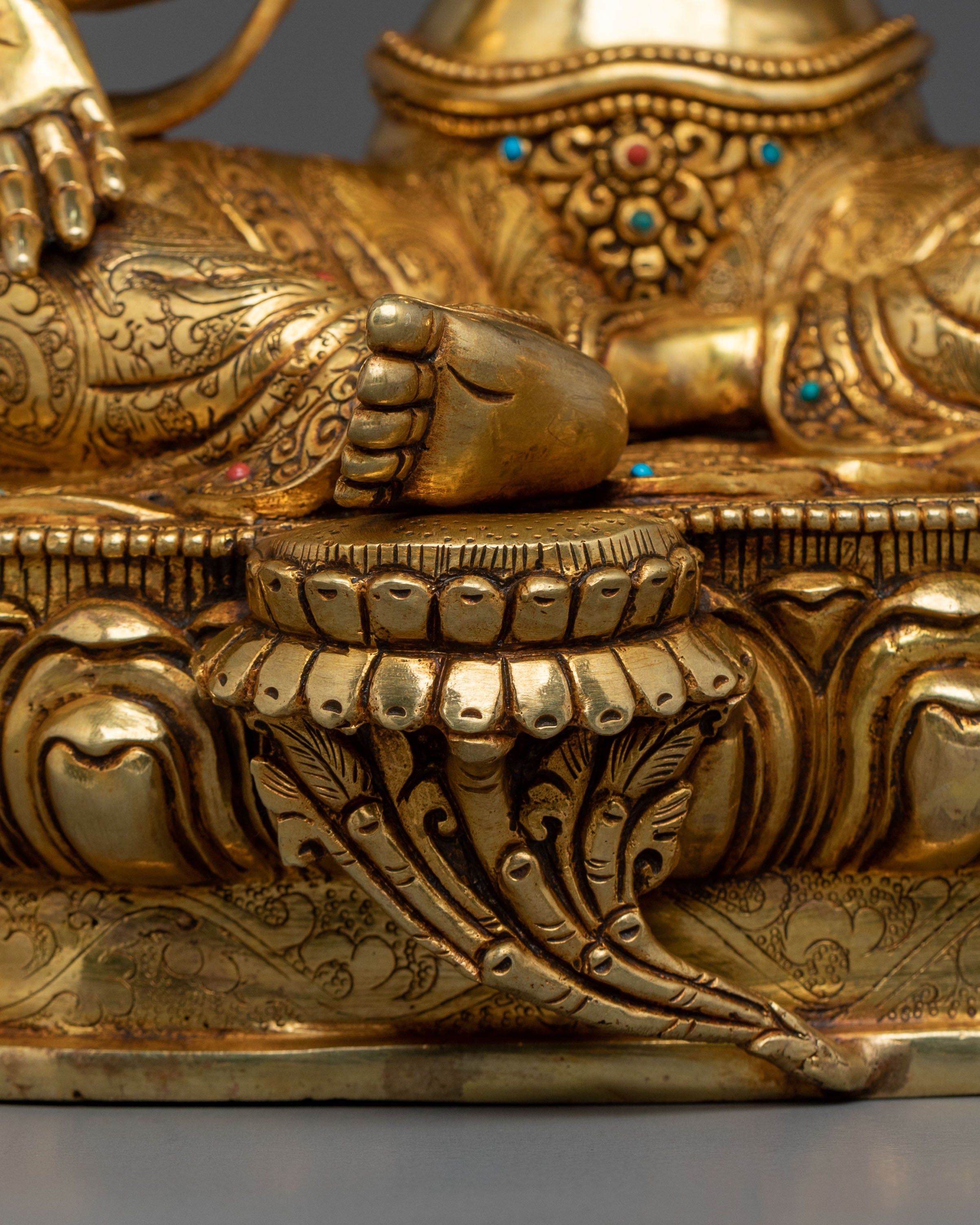 Tibetan Green Tara Statue | Healing Goddess