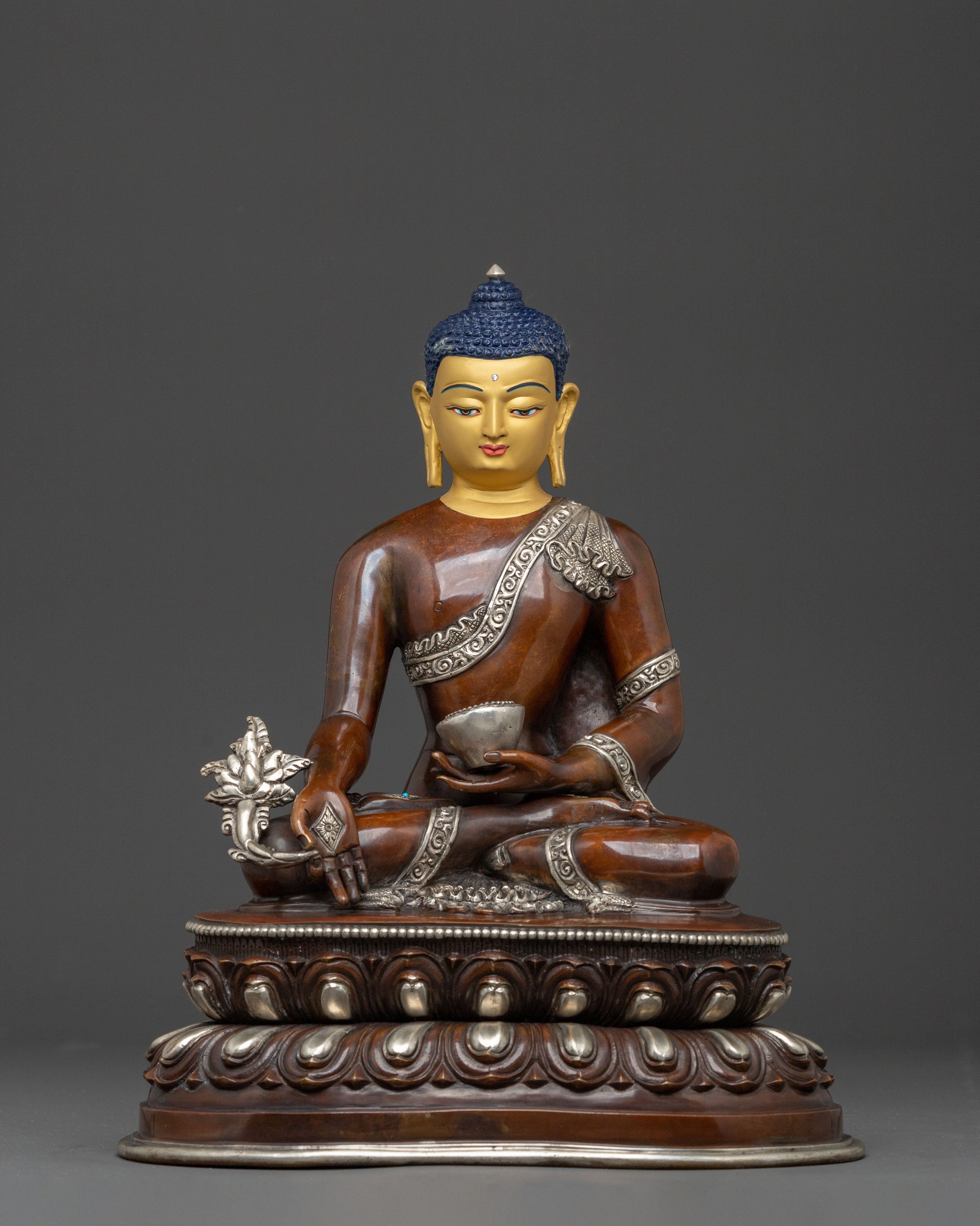 Medicine Buddha Statue | Handcrafted Healing Figurine