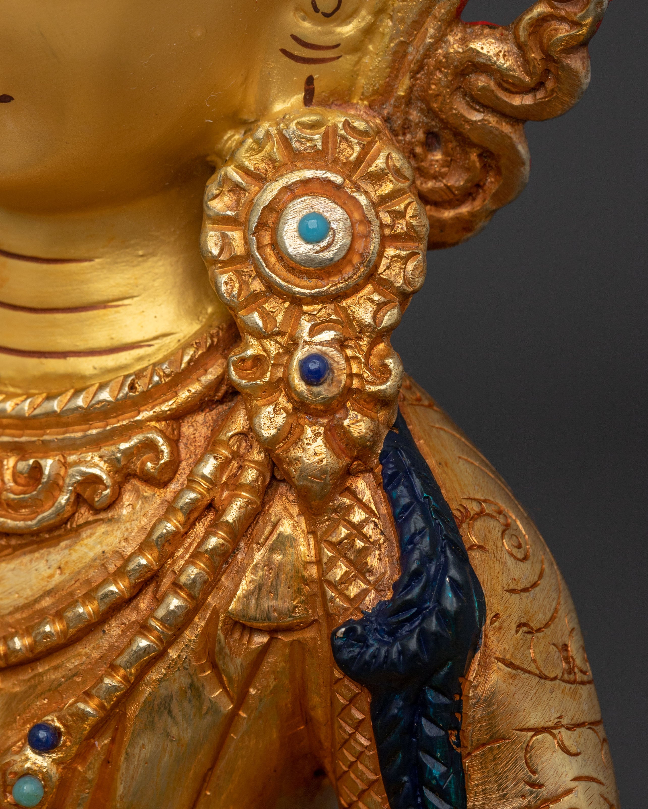 Handmade Vajrasattva Buddhist Statue | Spiritual Home Decor