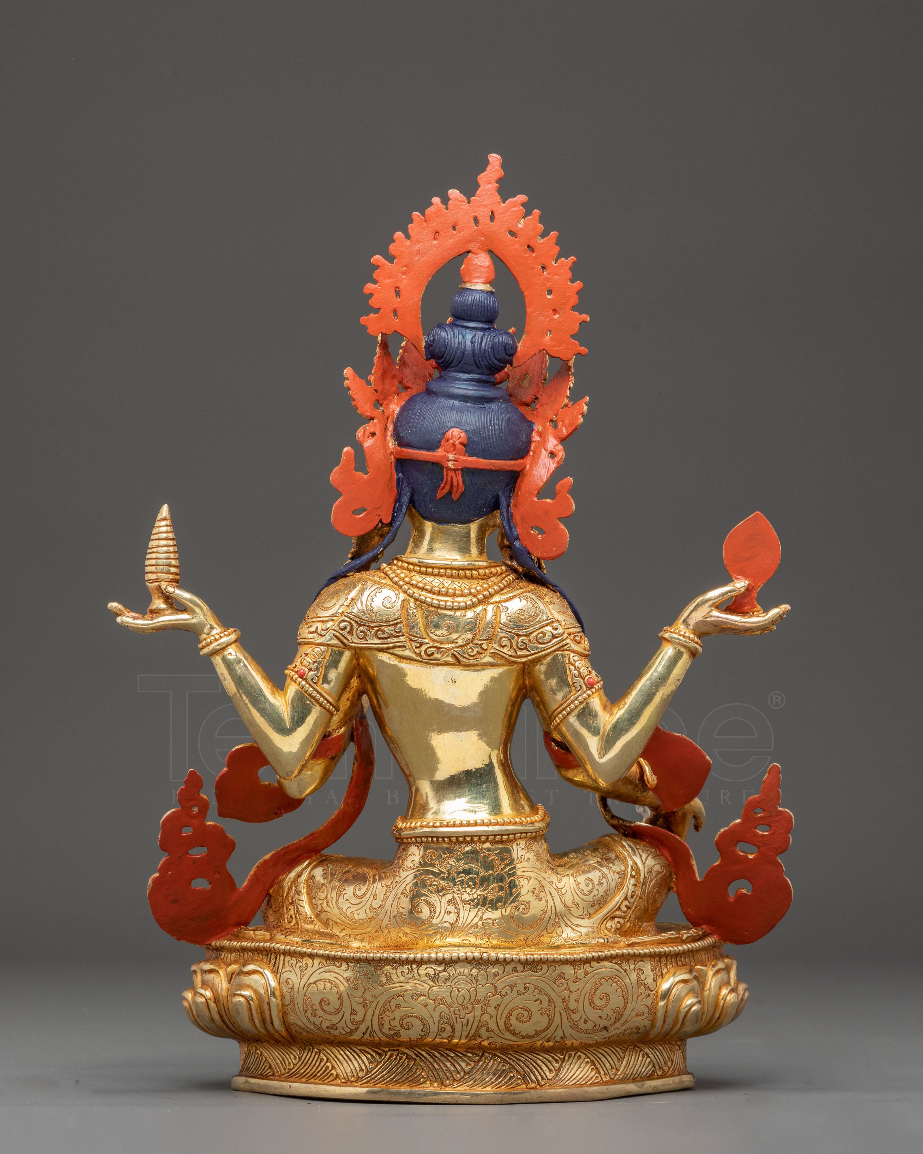 Handcrafted Laxmi Statue of Wealth | Nepali Crafted Icon for Prosperity