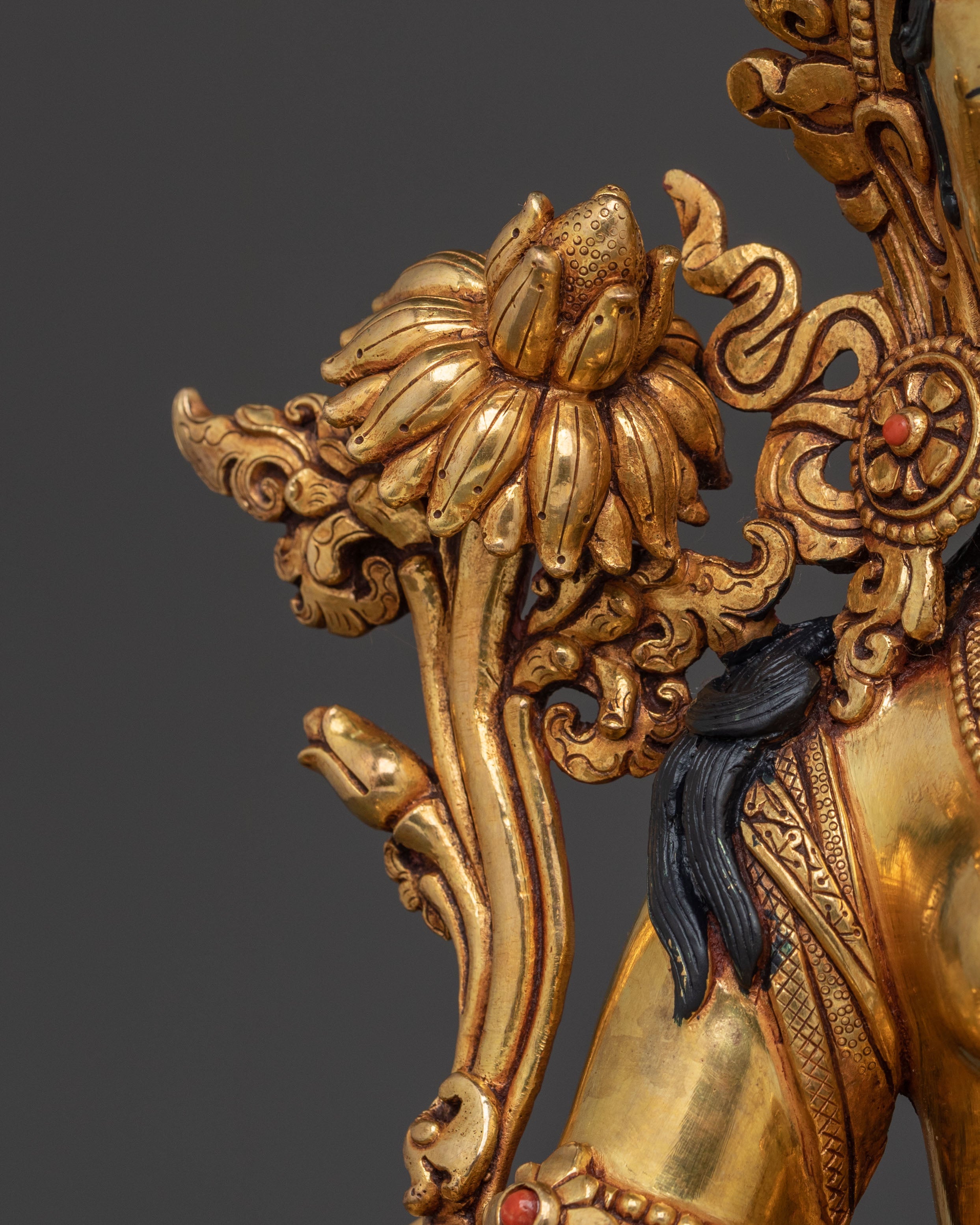 Green Tara Statue for Spiritual Decor | Goddess of Compassion