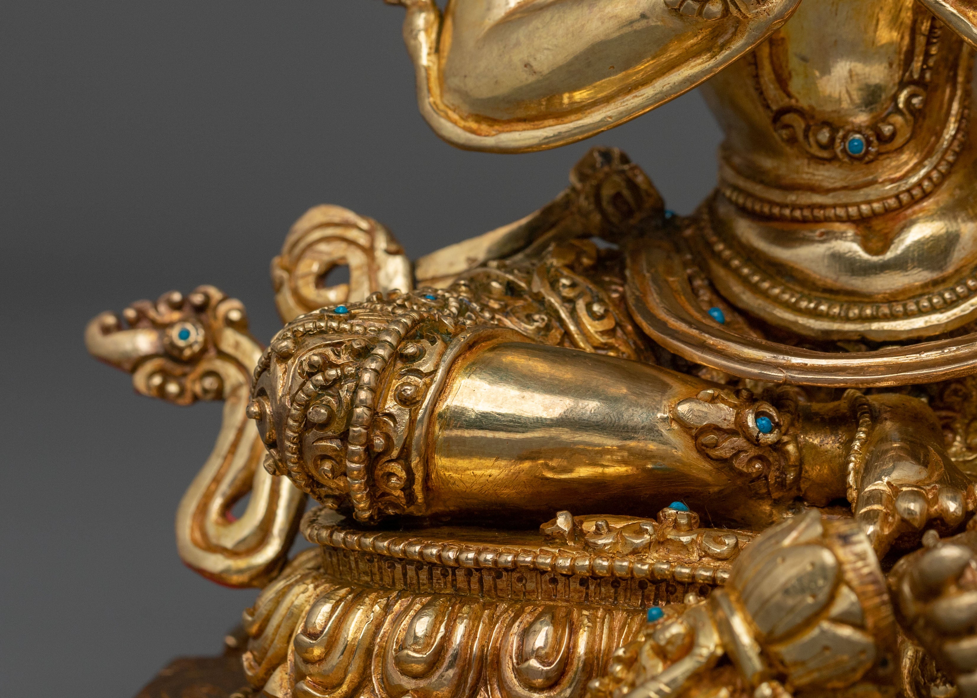 Tikshna Manjushri Sacred Sculpture | Wrathful Bodhisattva of Wisdom