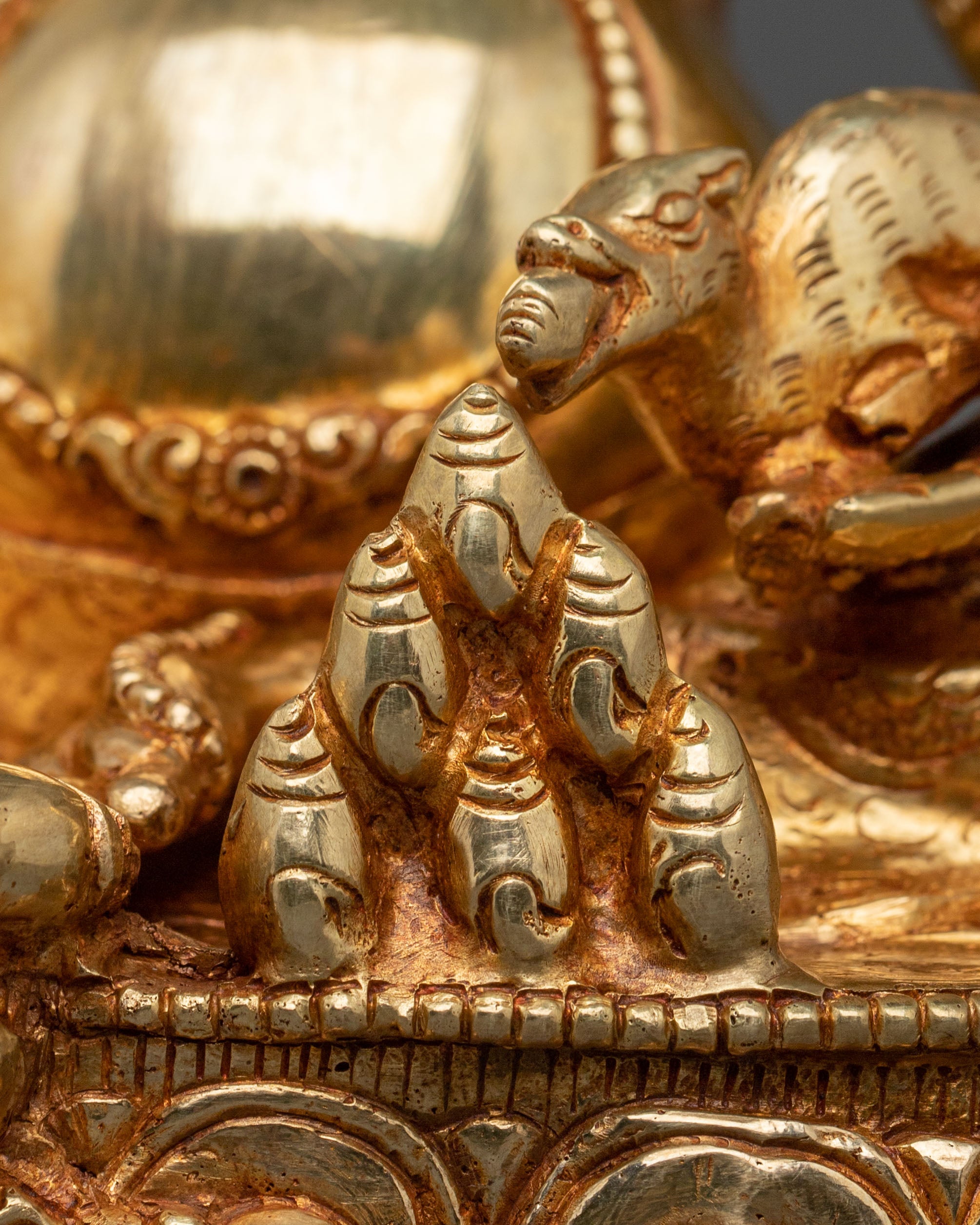 Tibetan God Dzambhala Statue | Tibetan Wealth God
