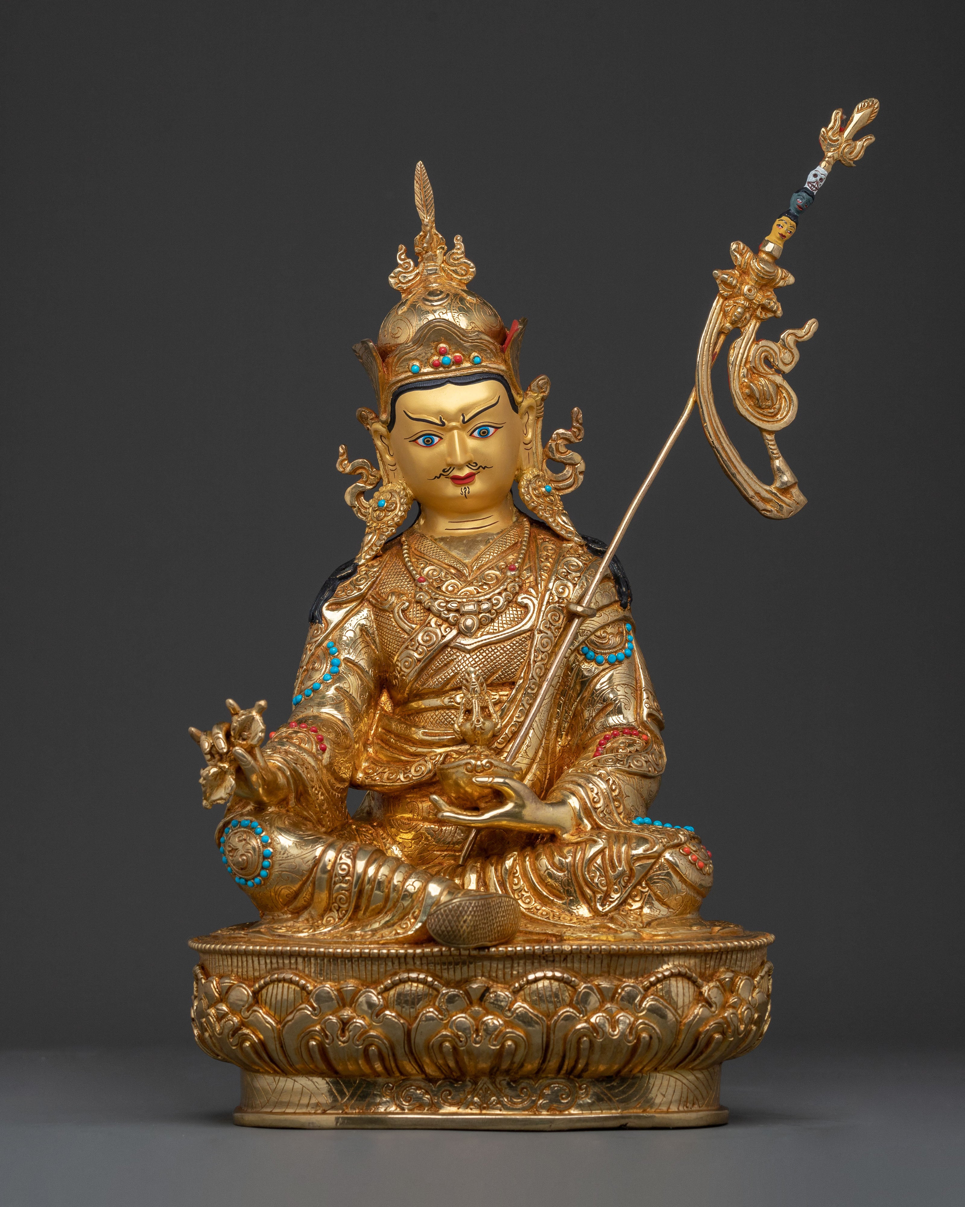 Guru Rinpoche Sacred Figurine | Altar Decor