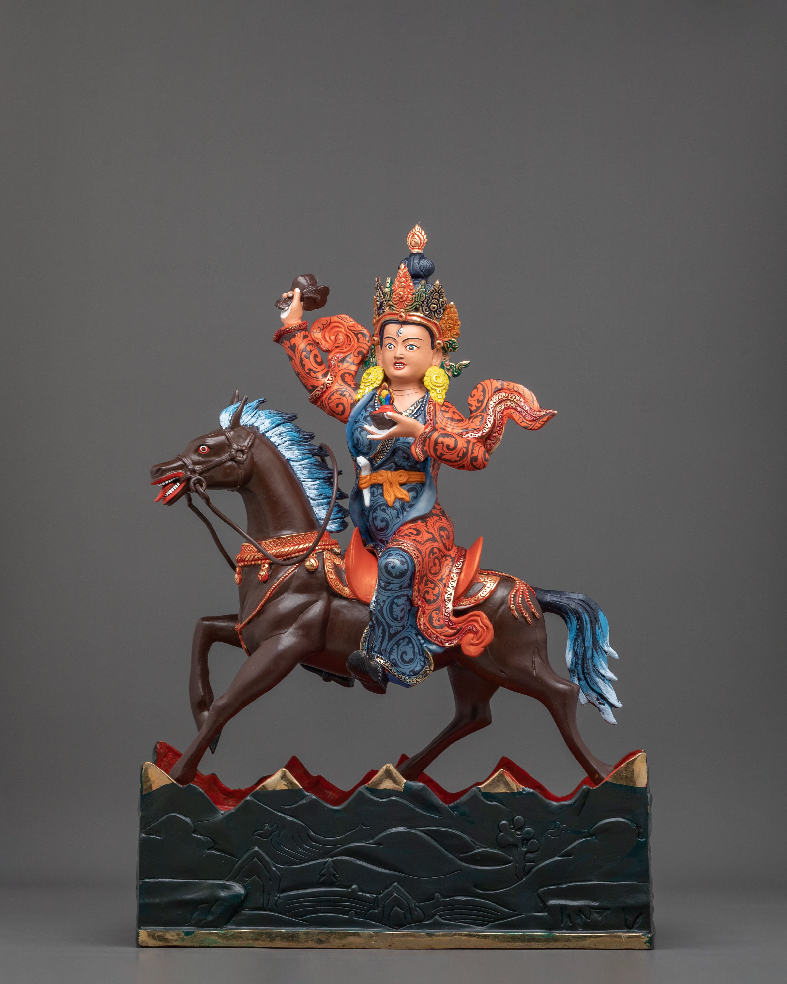 Achi Chokyi Drolma Figurine | 24K Gold Gilded Protector