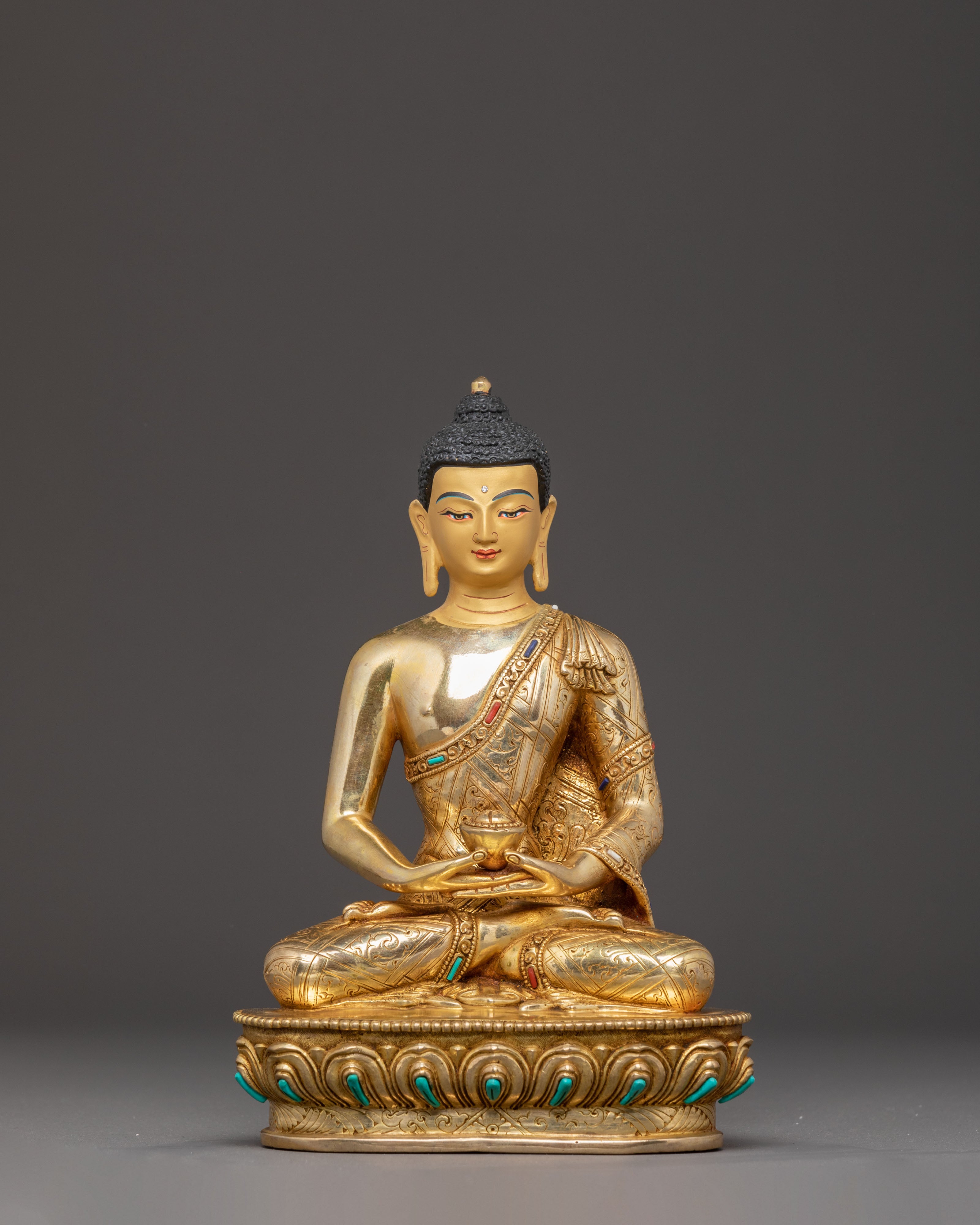 Amitabha Buddha Himalayan Sculpture | Buddha of Infinite Light