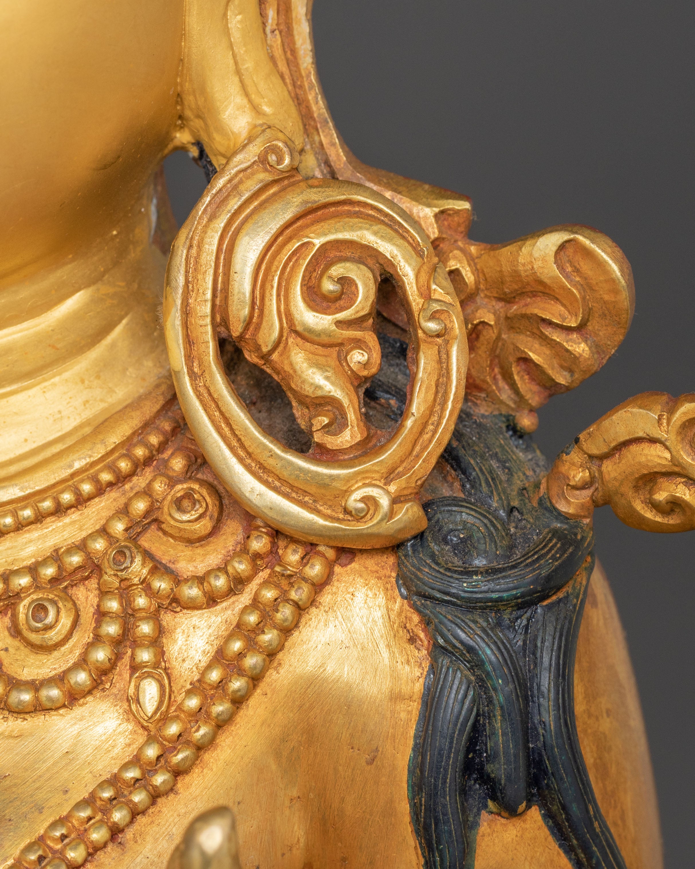 Handcrafted Statue of Mother Green Tara | Swift Protector