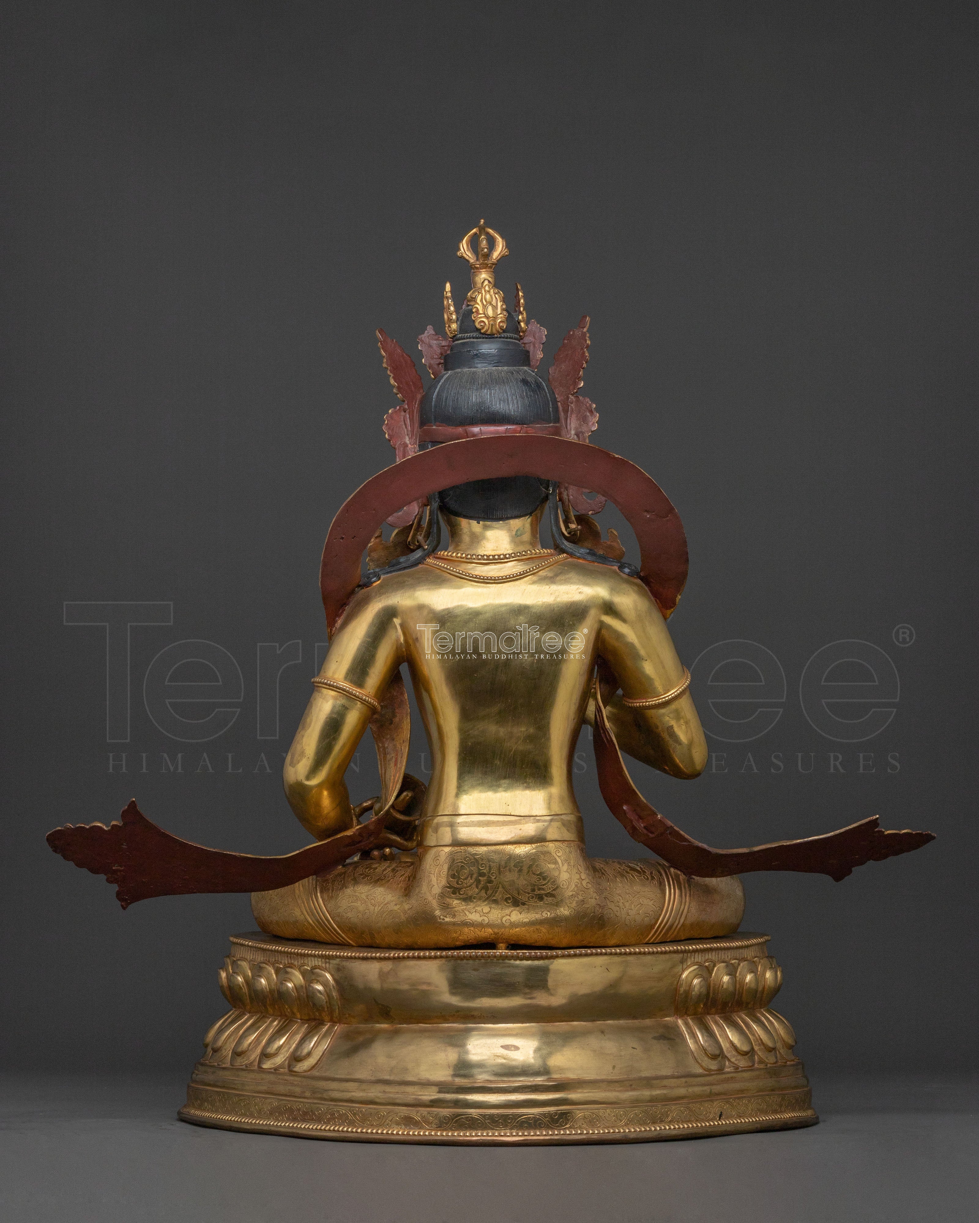 Vajrasattva Traditional Statue | Altar Decor