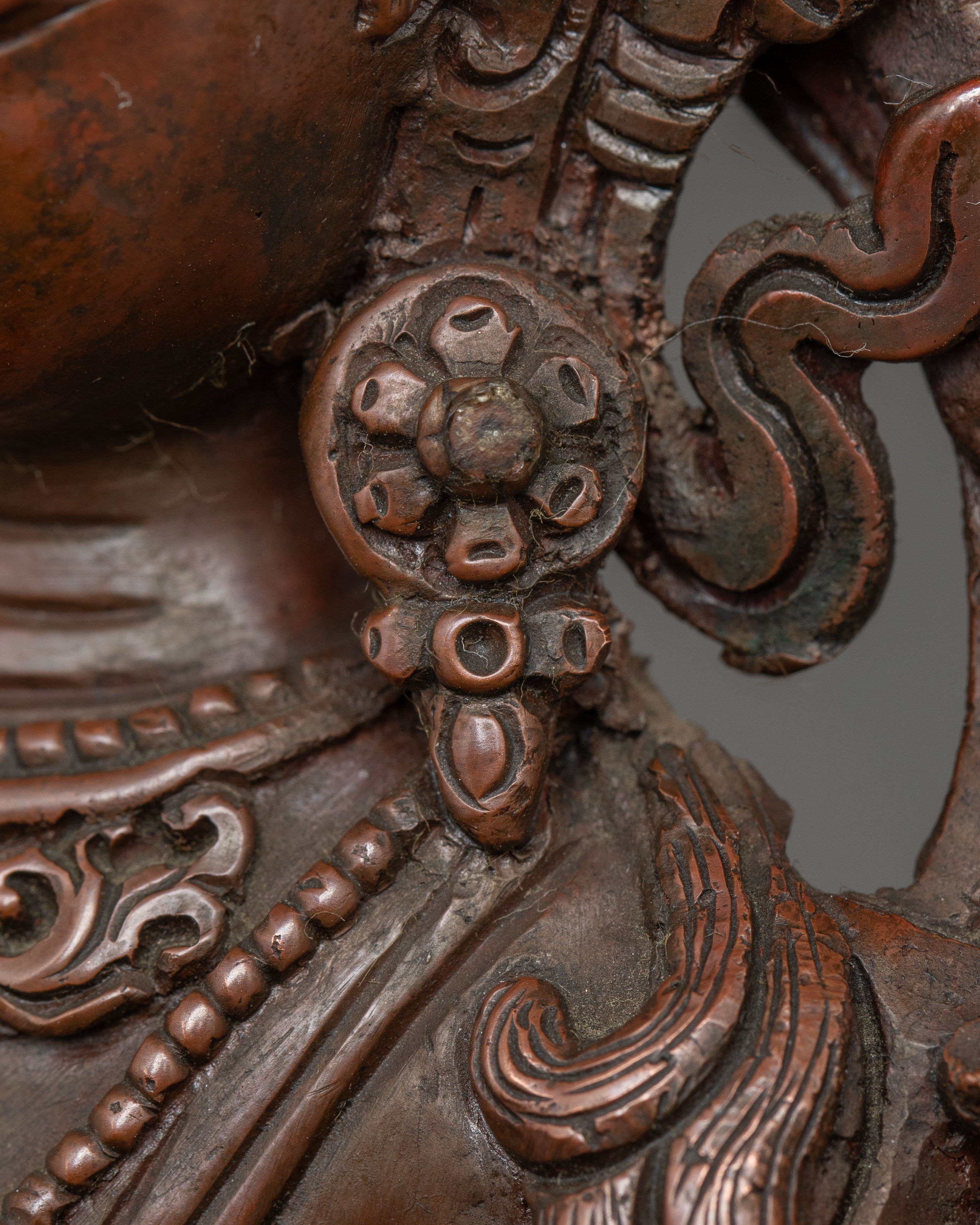 Healing Goddess White Tara Copper Statue | Bodhisattva of Compassion