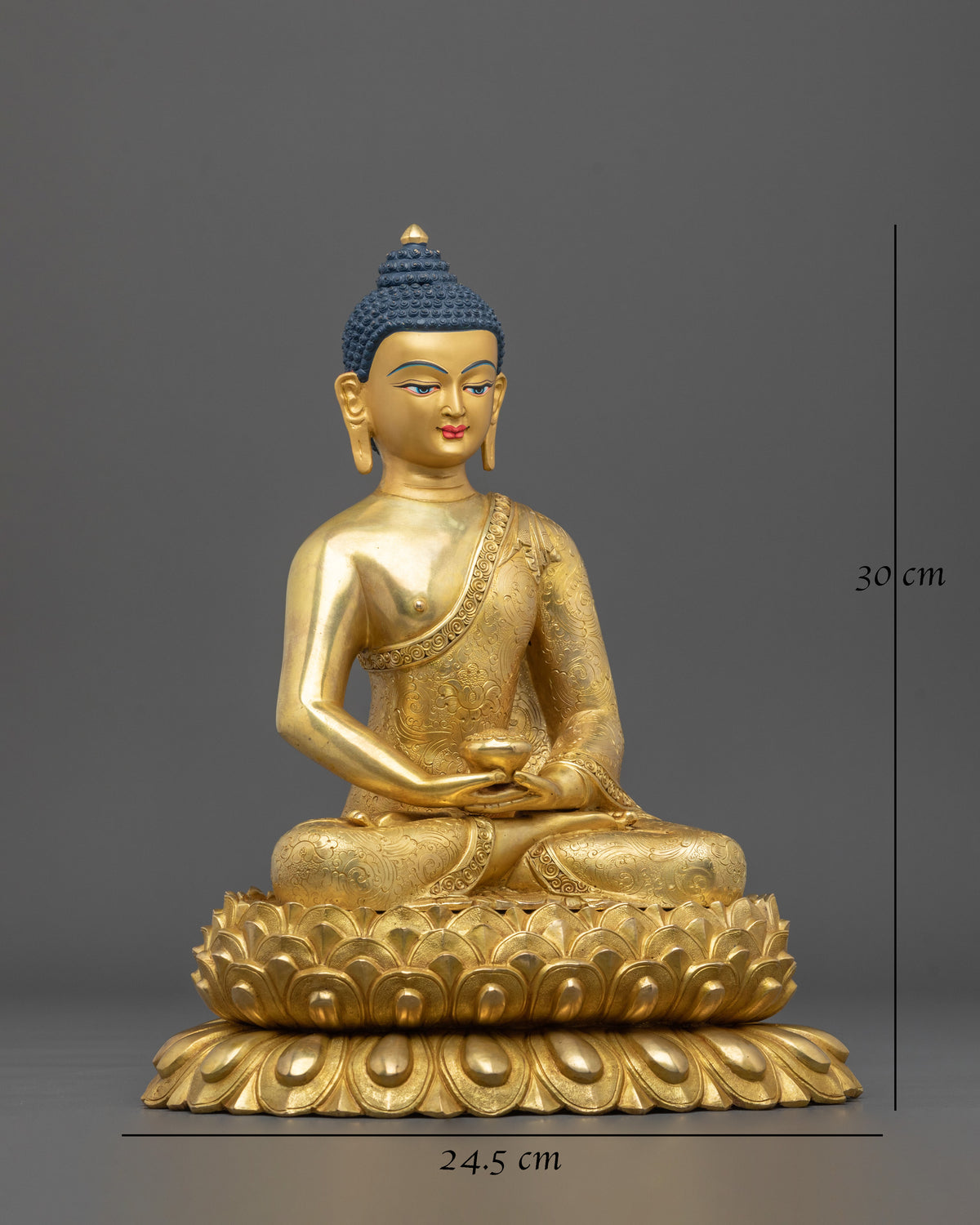 Handmade Amitabha Buddha Statue | Sacred Figurine