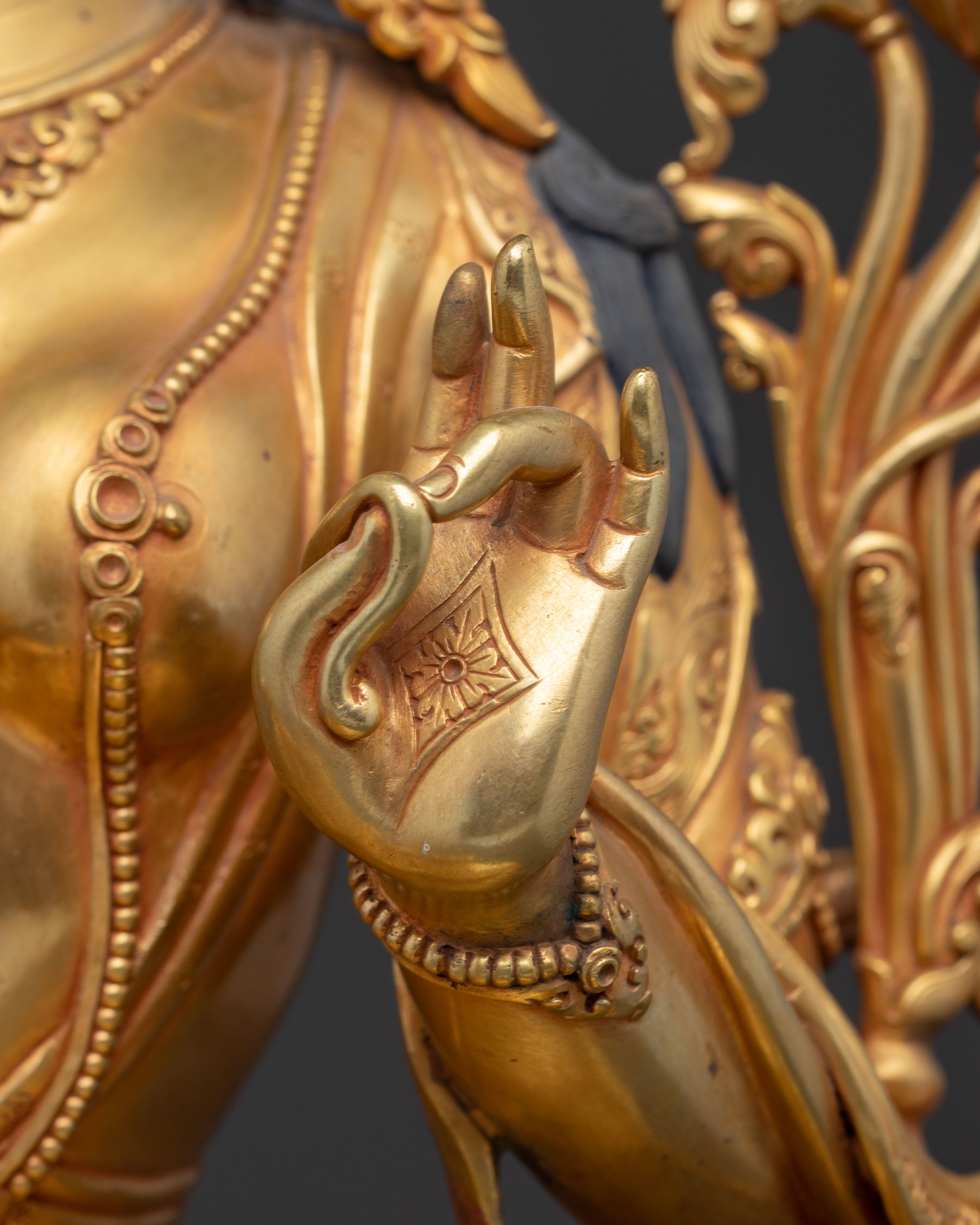 Divine Radiant Shyama Tara Statue | Mother of All Buddhas