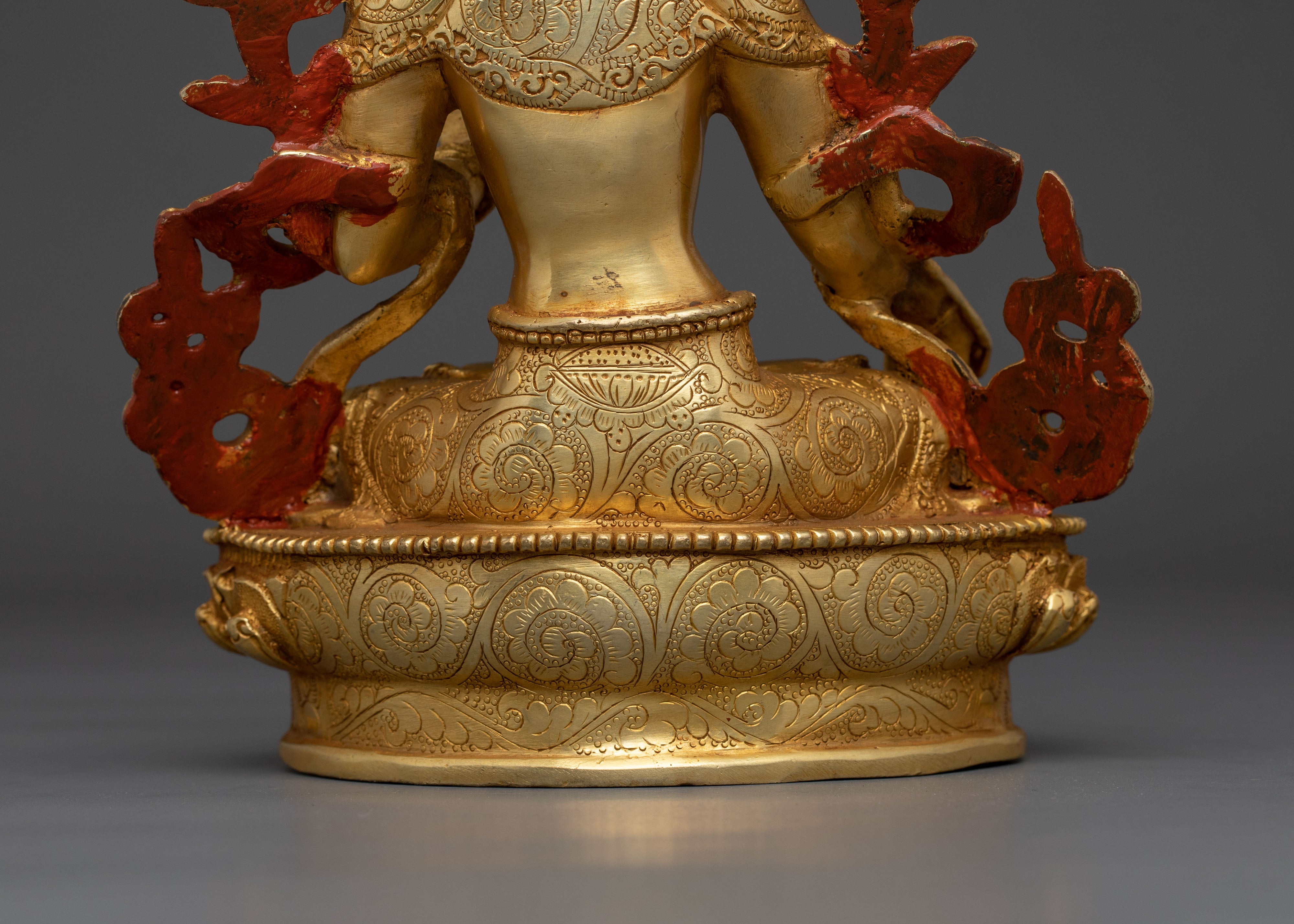 Handcrafted White Tara Statue | Tibetan Buddhist Goddess