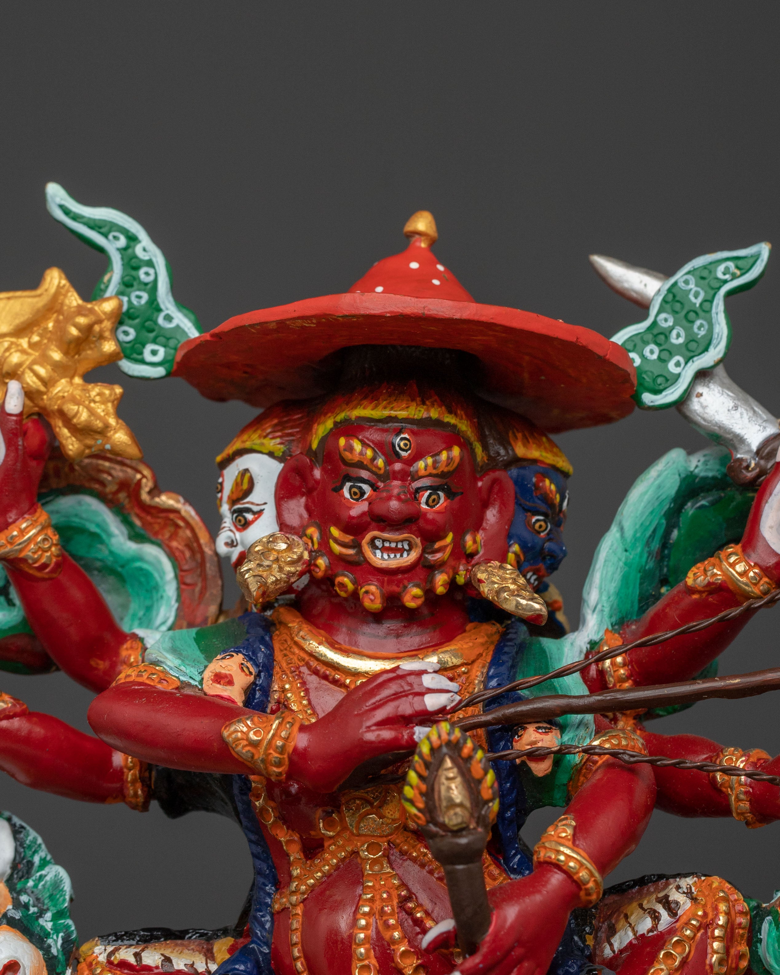 Pehar Gyalpo Figurine | Tibetan Buddhist Protector