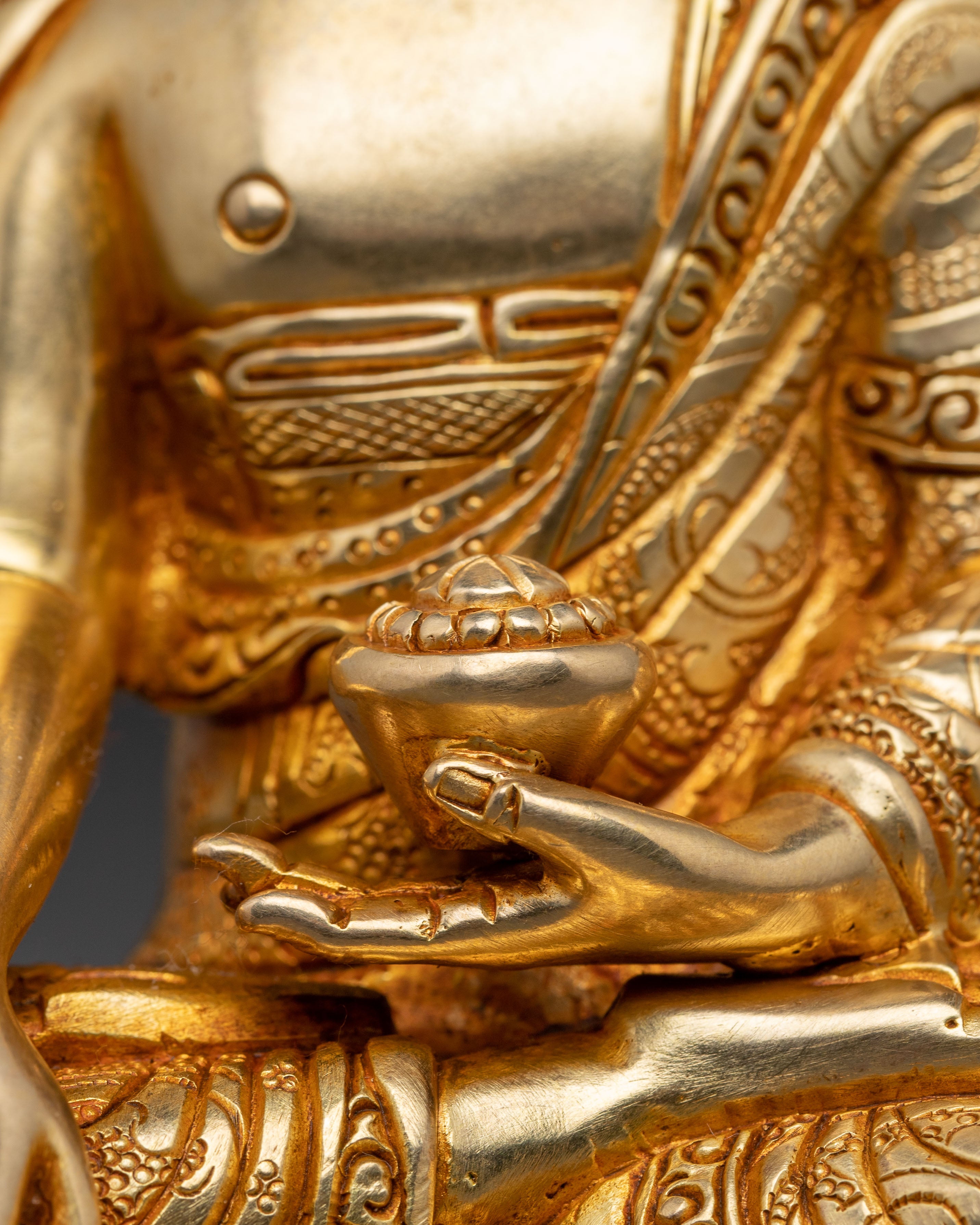 Gautama Buddha Golden Statue | Founder of Buddhism