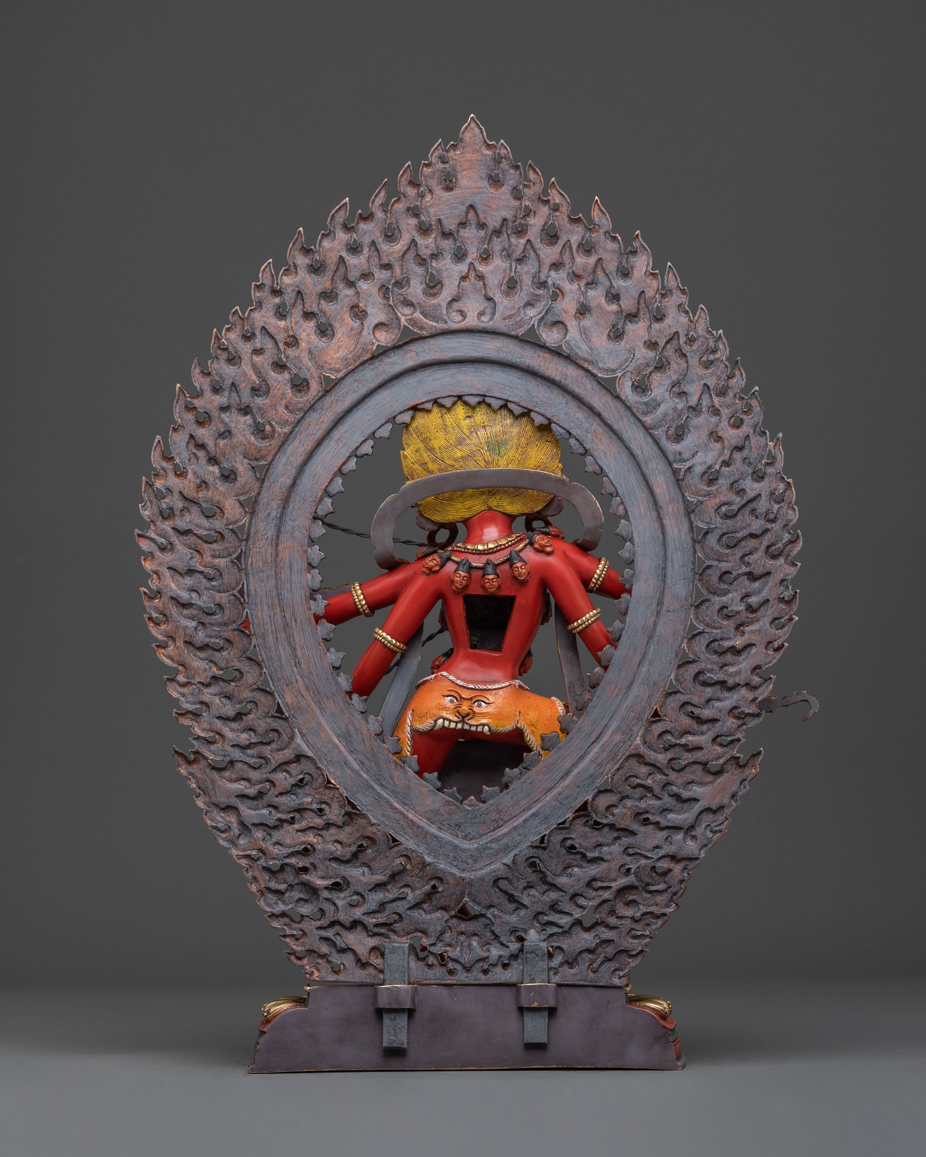 Red Tara: Kurukulla | 24K Gold Gilded Traditional Figure