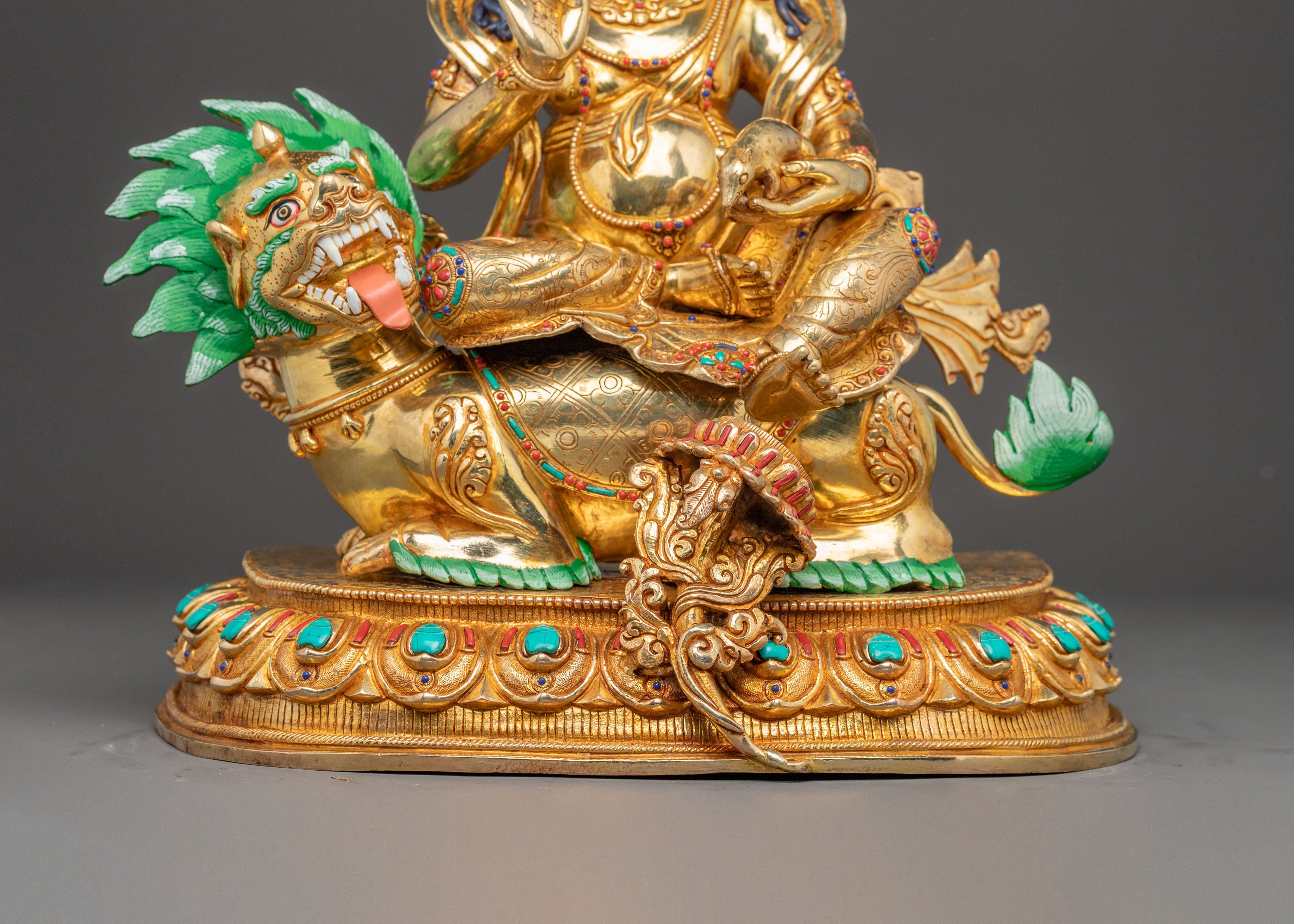 Radiant Namtoshe Statue: Divine Protector of the Dharma