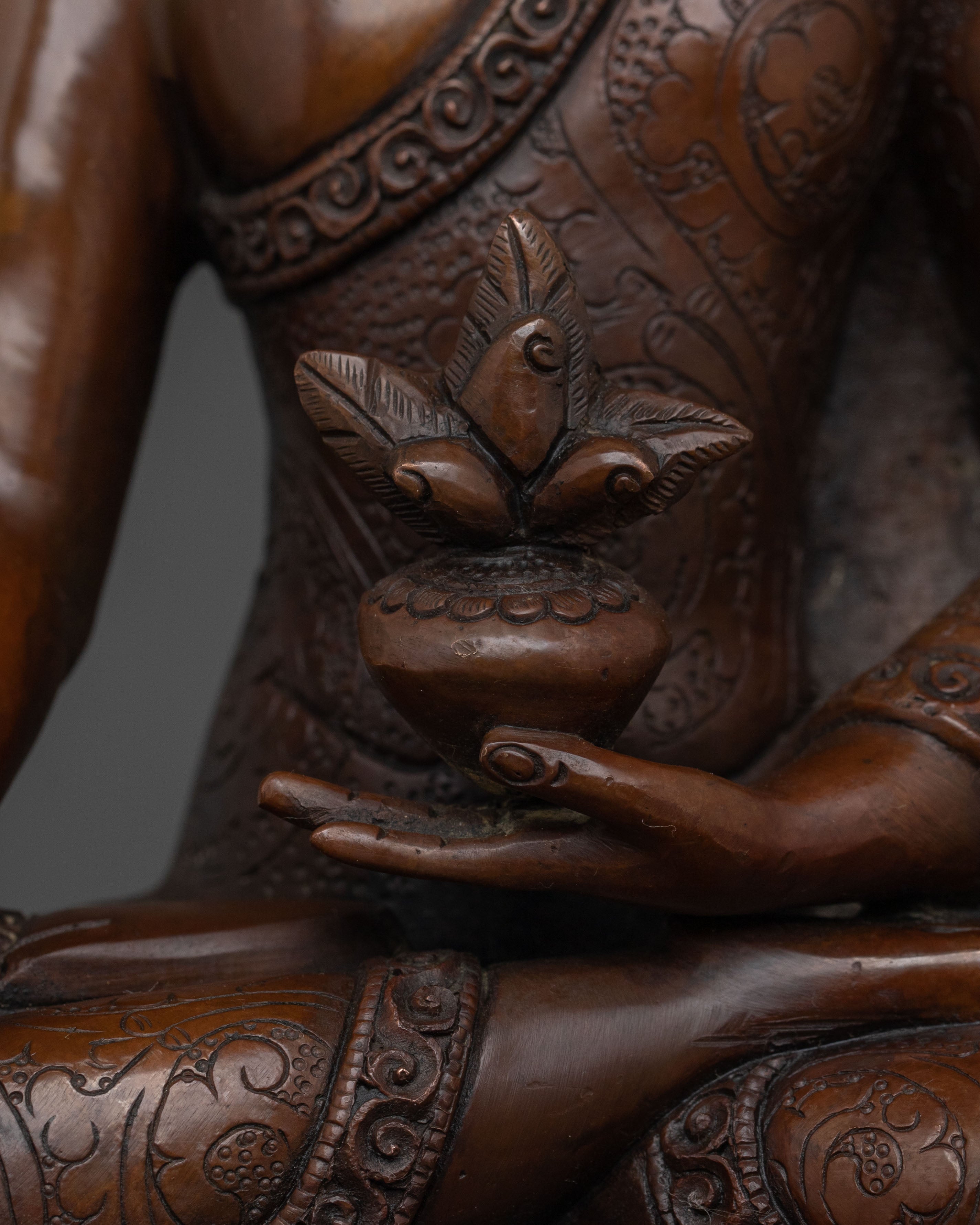 Medicine Buddha Buddhist Deity Statue | Deity of Health and Well-Being