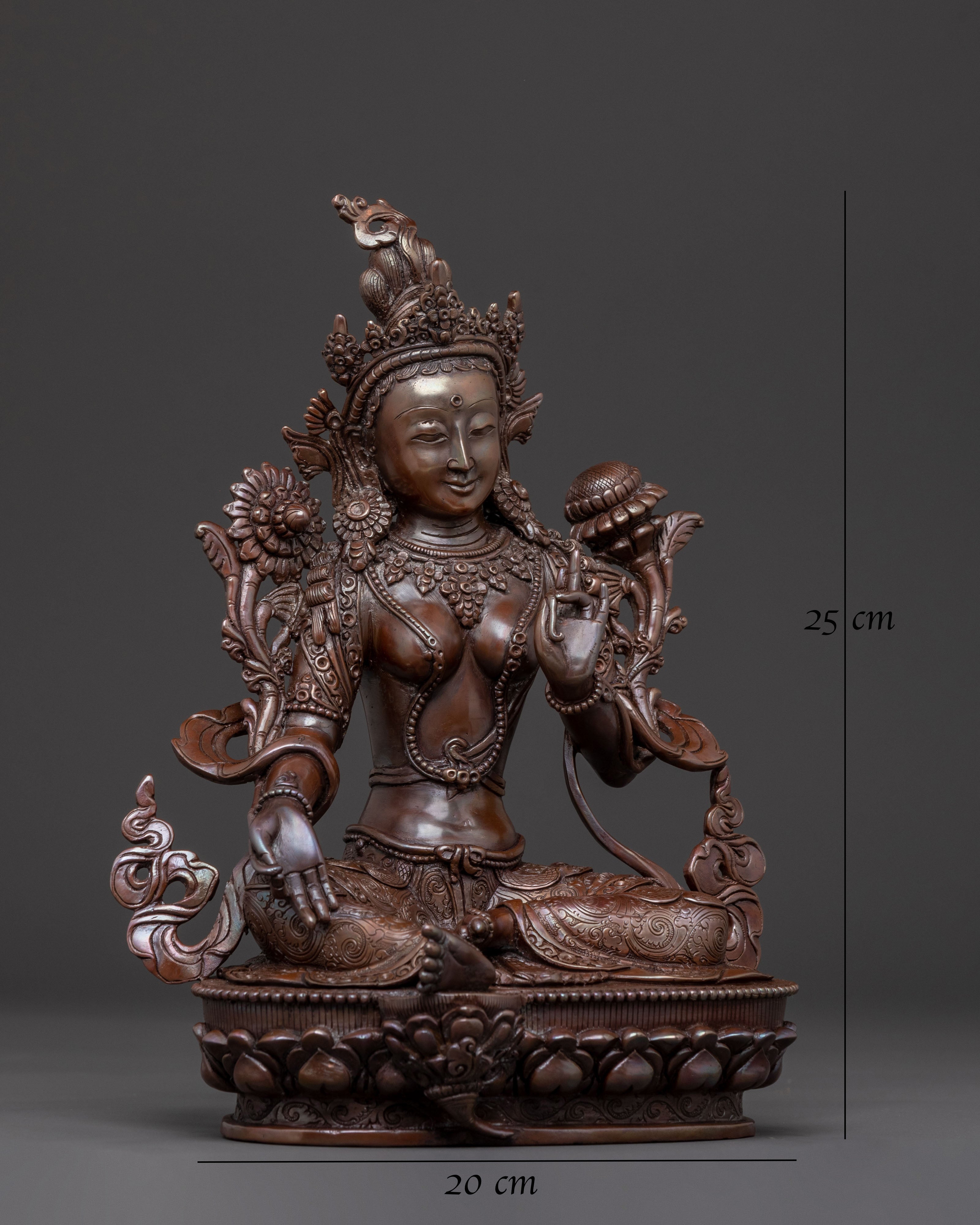 Mother Green Tara Statue | Guardian of Peace