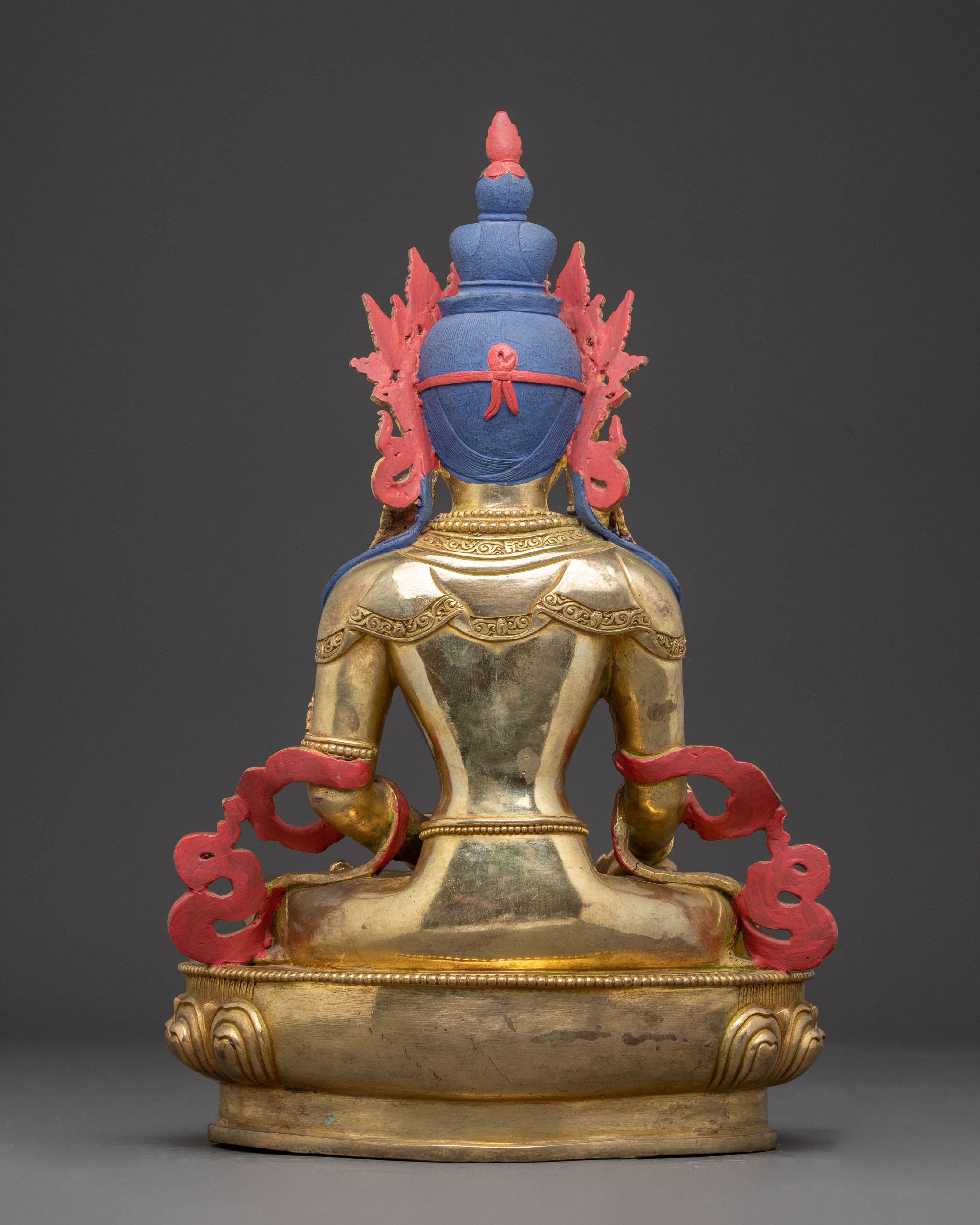 Divine Bodhisattva Ksitigarbha Statue | Himalayan Handcrafted Art