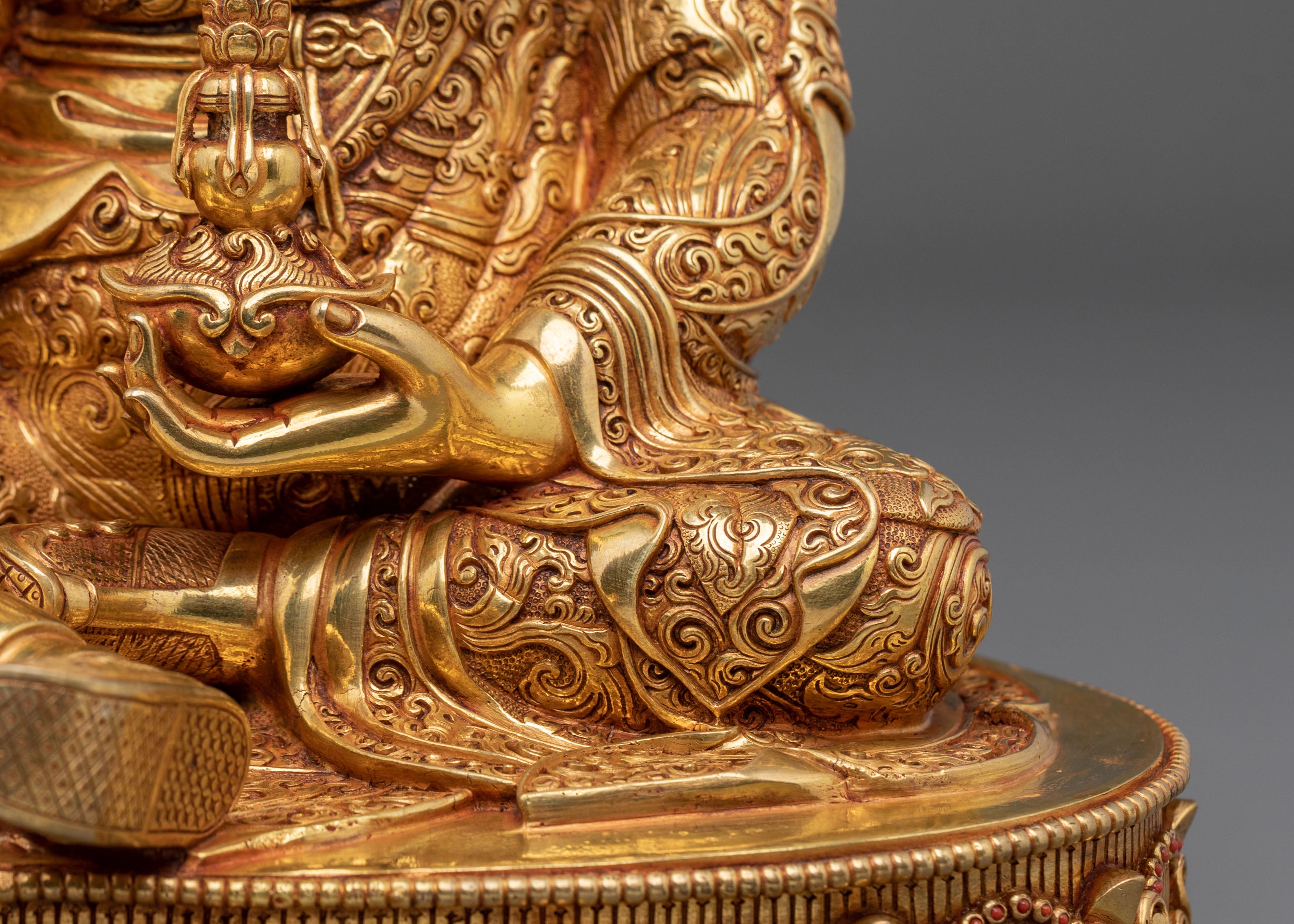 Guru Rinpoche Statue | Radiant Handcrafted Buddhist Figurine