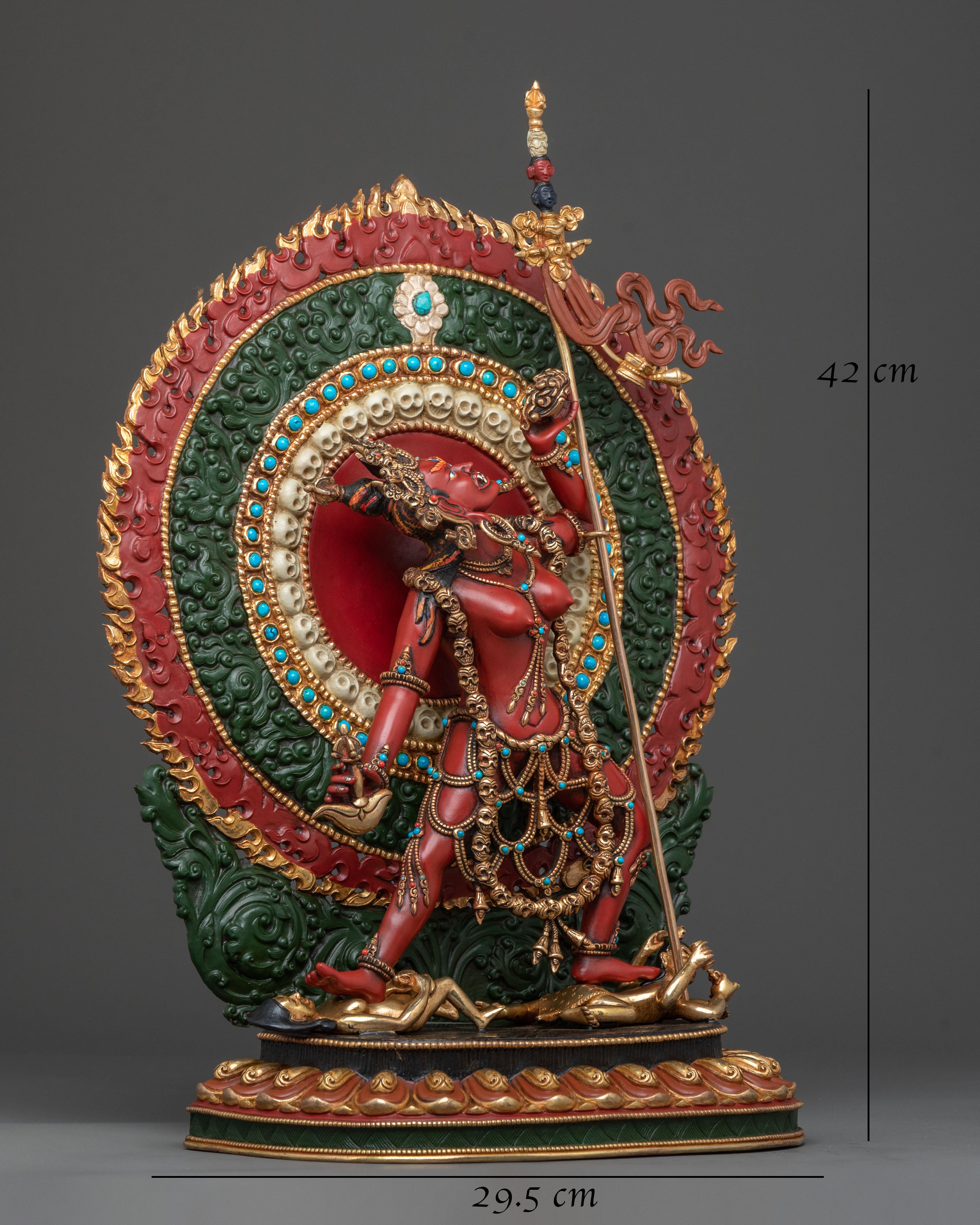 Vajrayogini Wrathful Statue | Tantric Deity