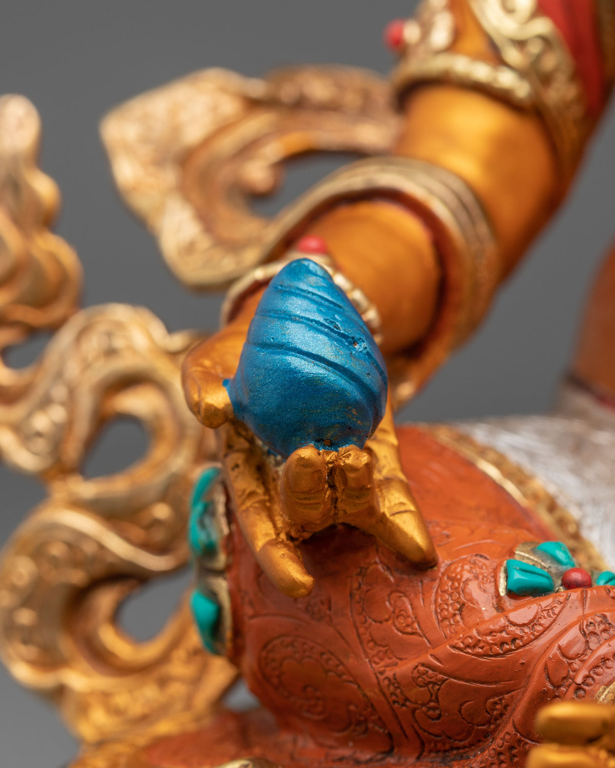 Dzambhala Divine Sculpture | Guardian of Merit