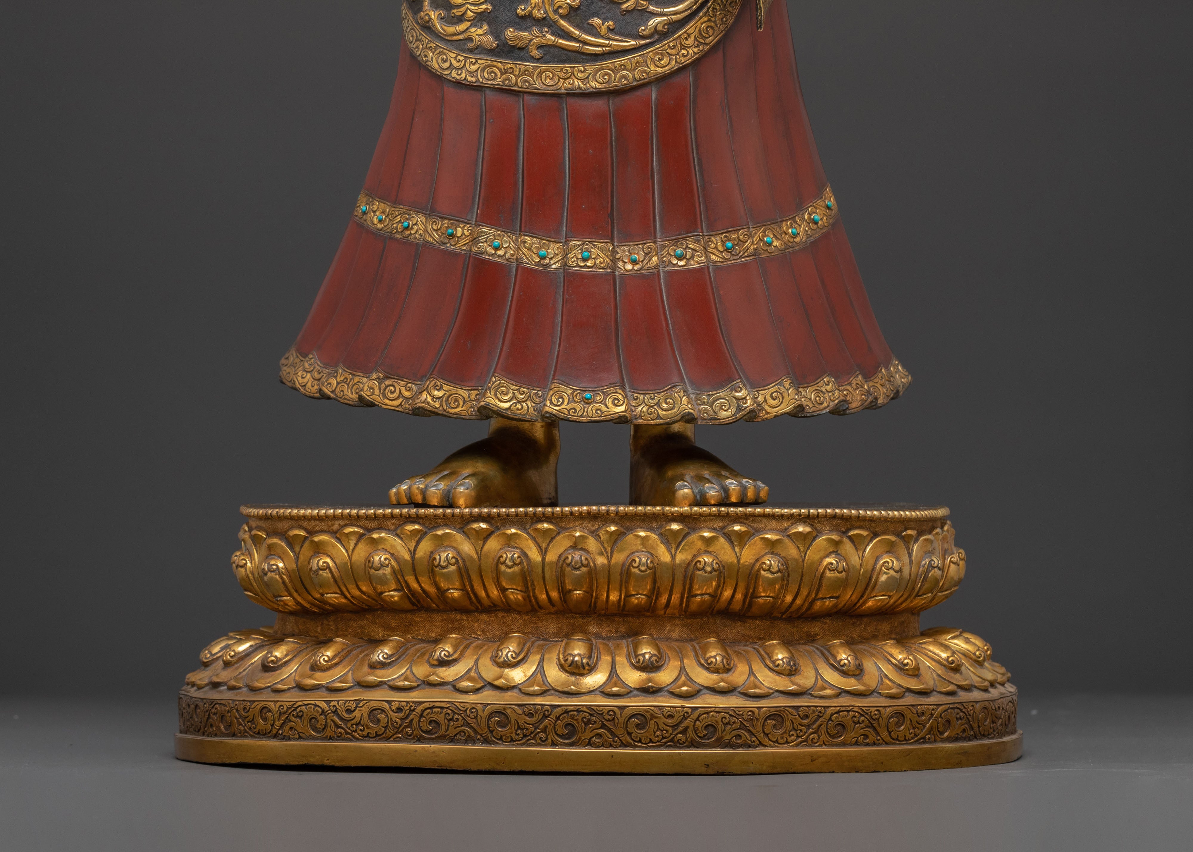 Dipankara Buddha: 24K Gold Gilded