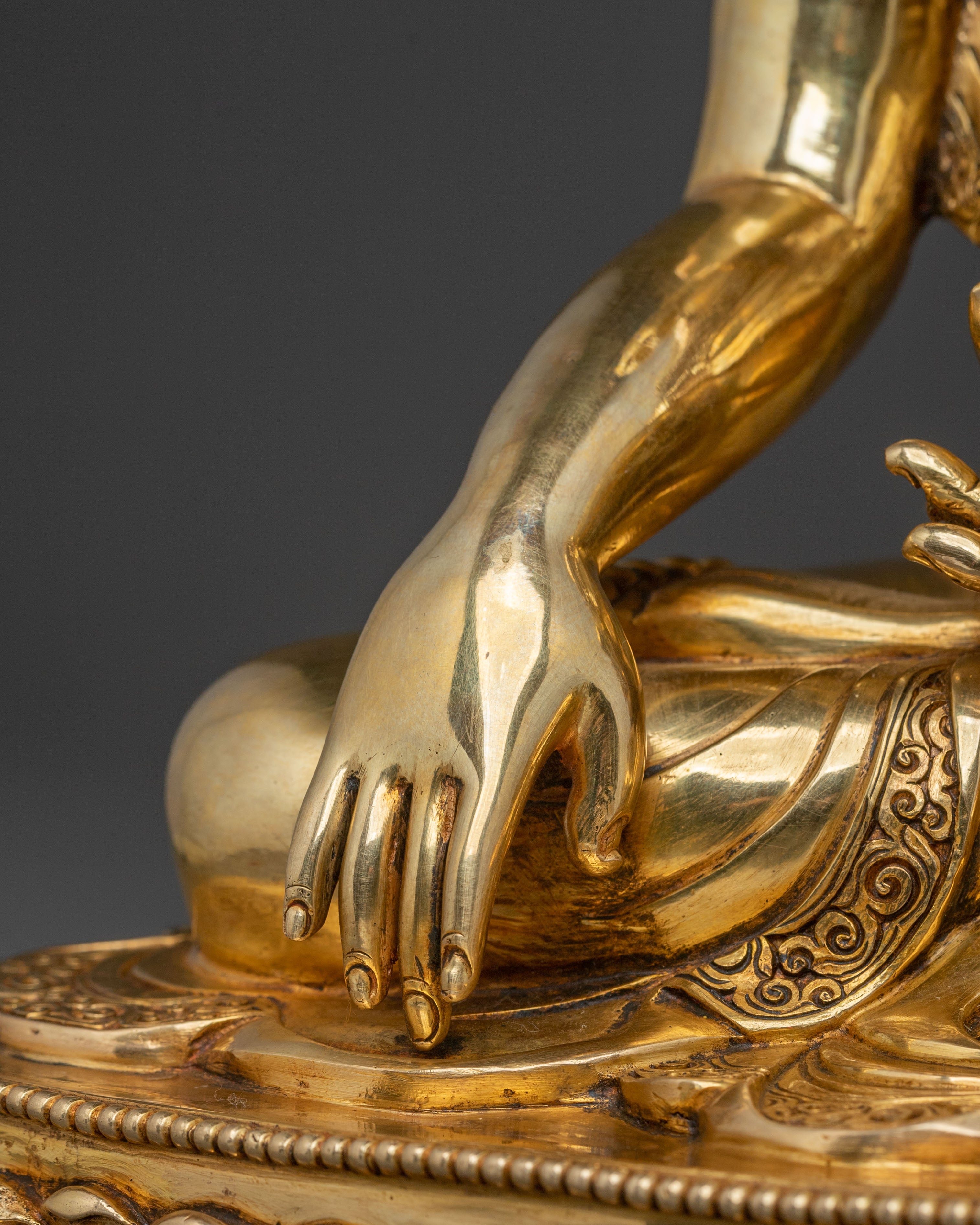 Himalayan Shakyamuni Buddha Buddhist Statue