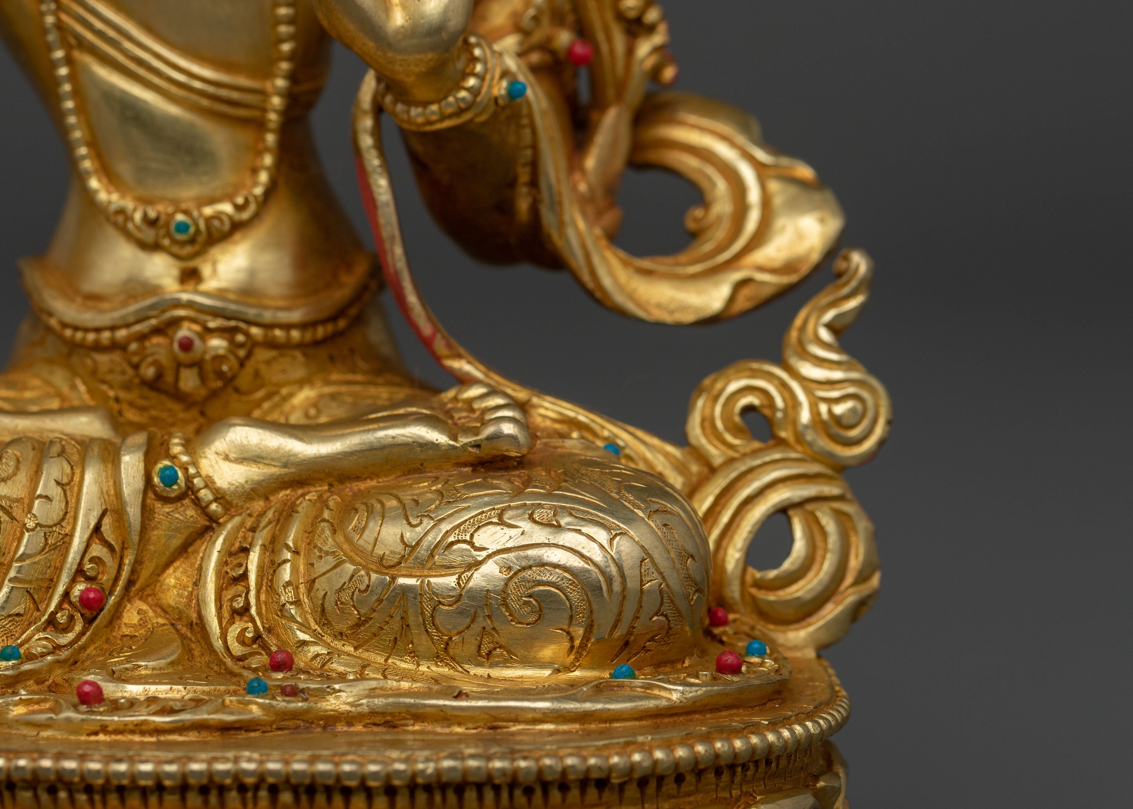 Manjushri Buddhist Statue | Made in Nepal