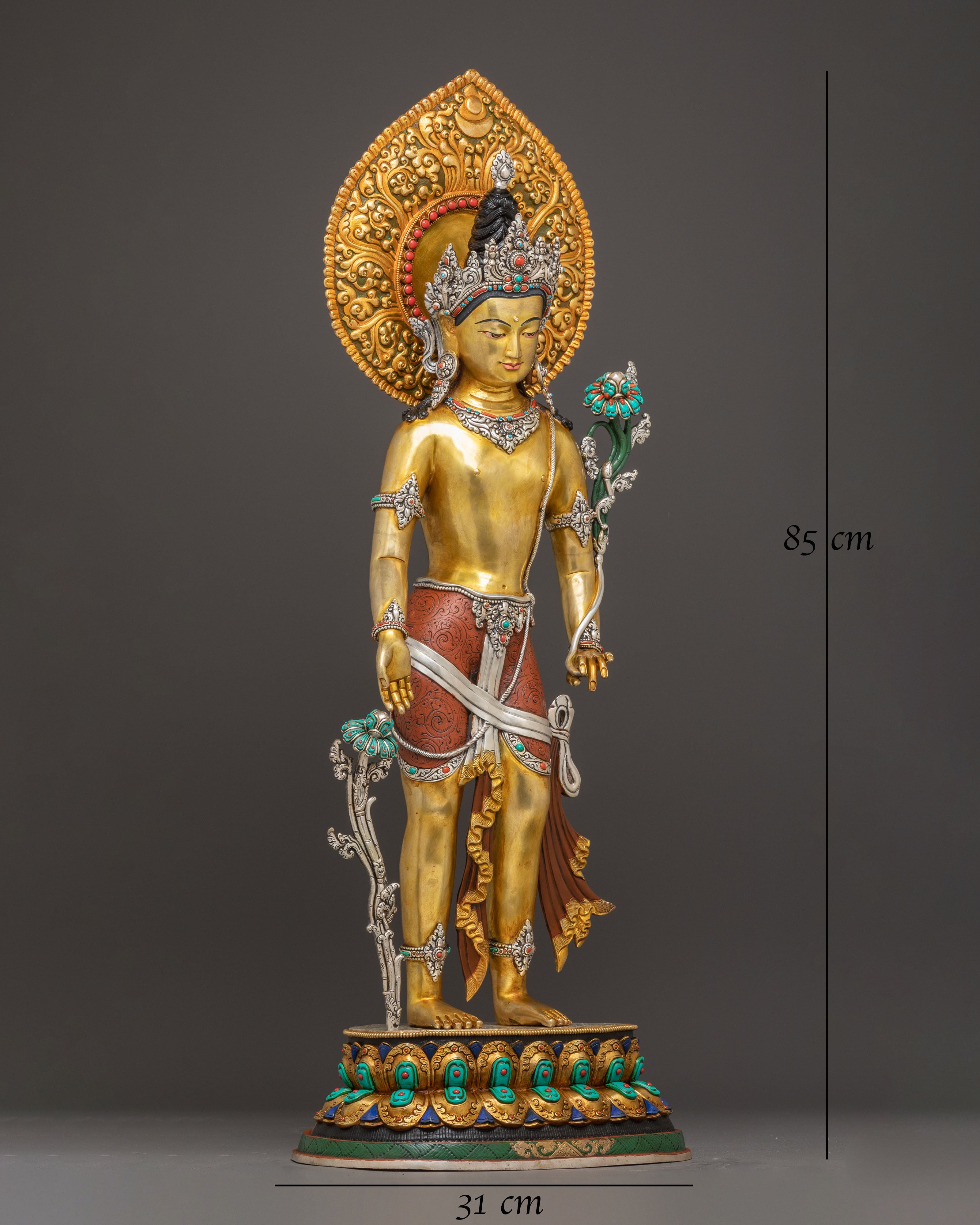 Statue of Bodhisattva Lokeshwor 