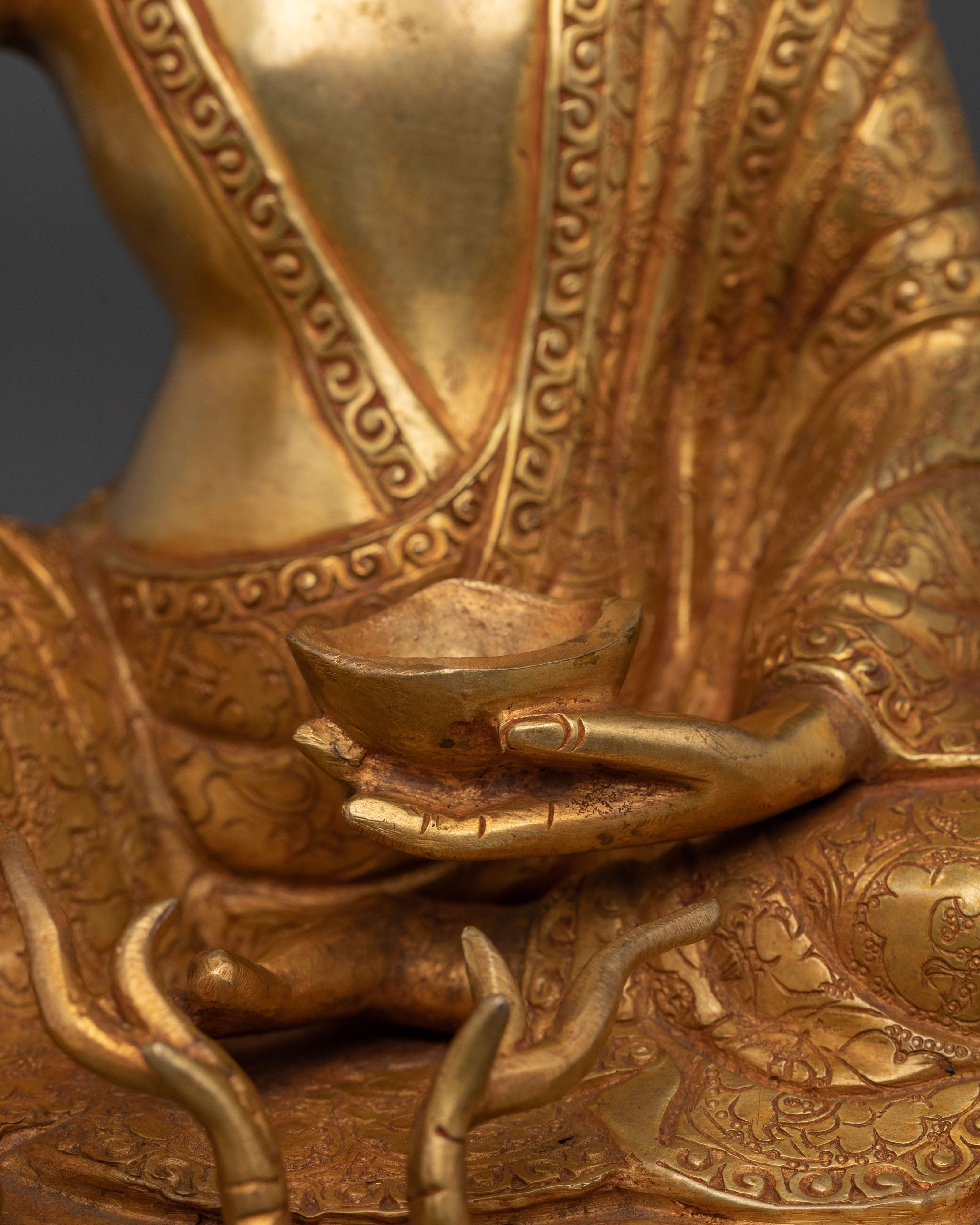 Himalayan Buddhist Master Set | Sacred Tibetan Guru Sculpture Collection