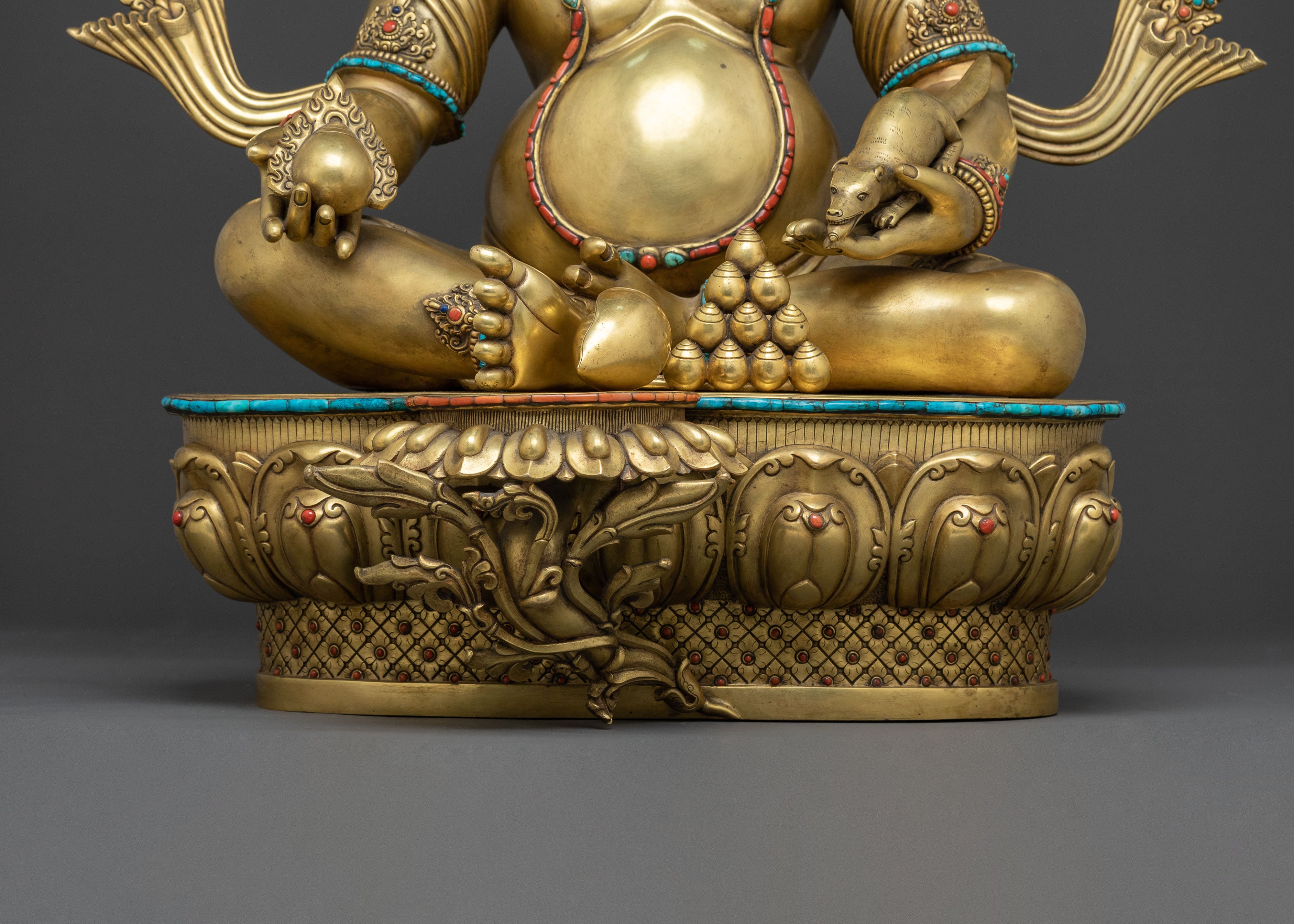 Handcrafted Dzambhala Statue | Wealth Guardian