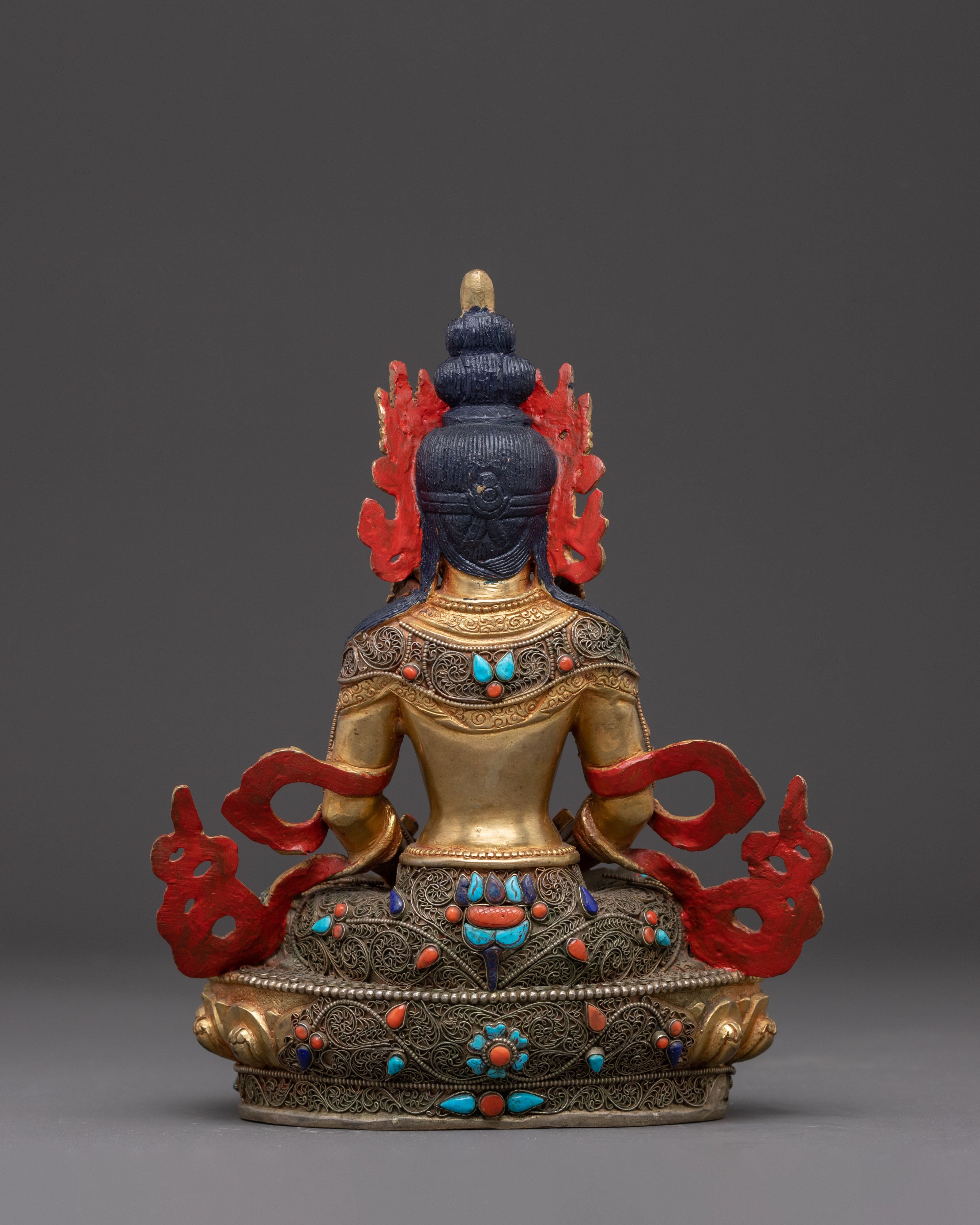 Handmade Amitayus Sculpture | Long Life Buddha