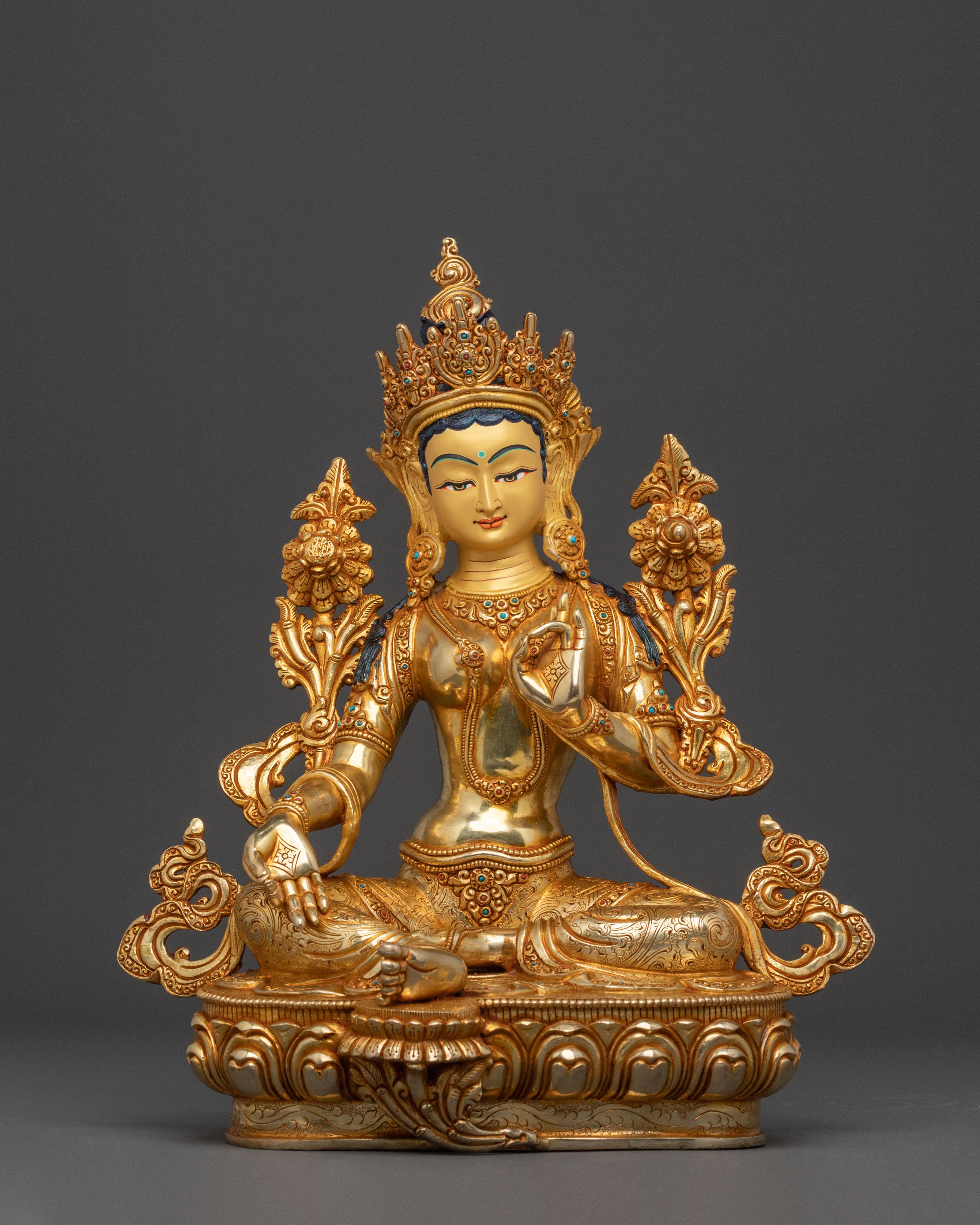  Green Tara Statue 