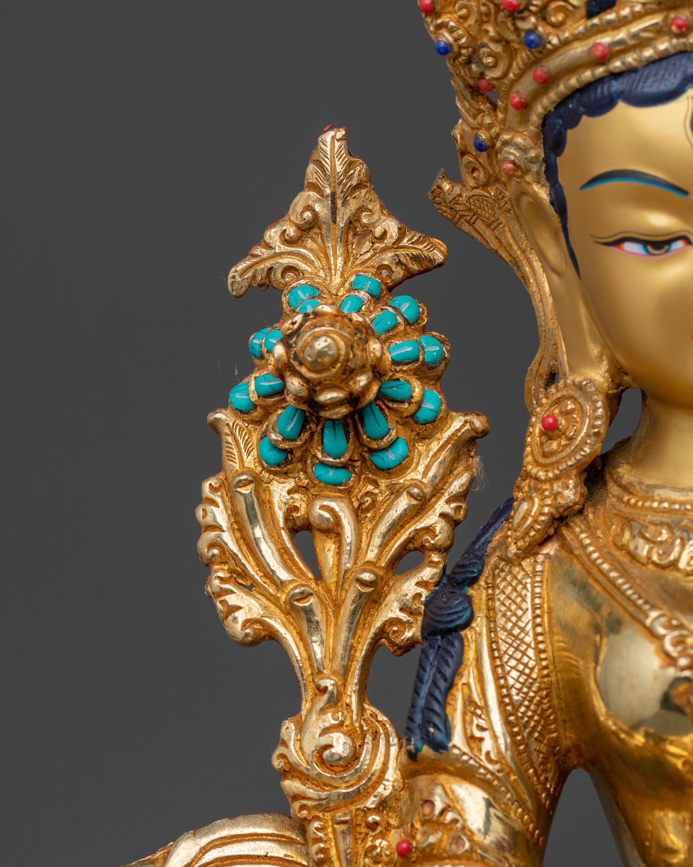 White Tara | Handcrafted Long Life Deity Sculpture