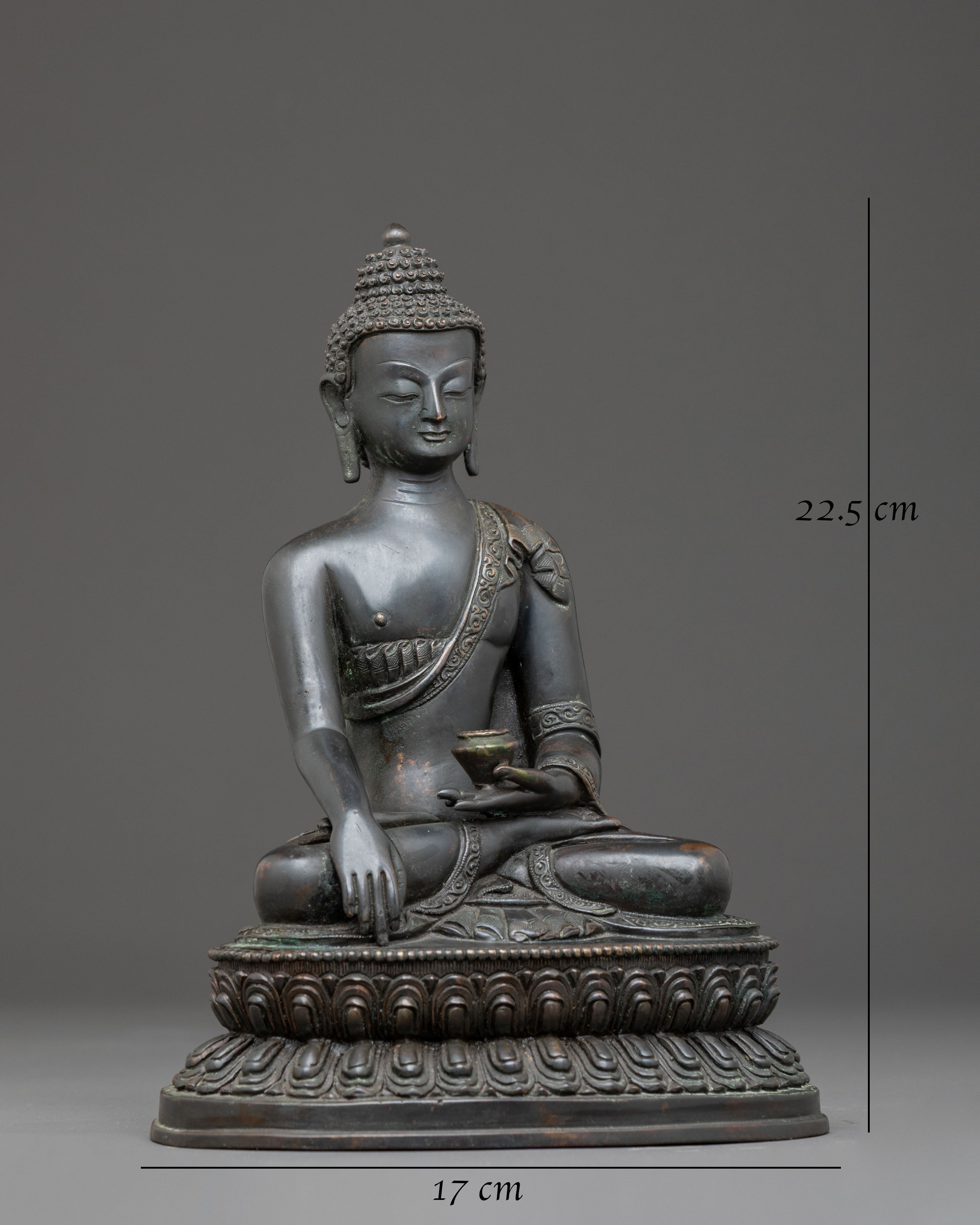 Handmade Copper Shakyamuni Buddha Statue | The Awakened One