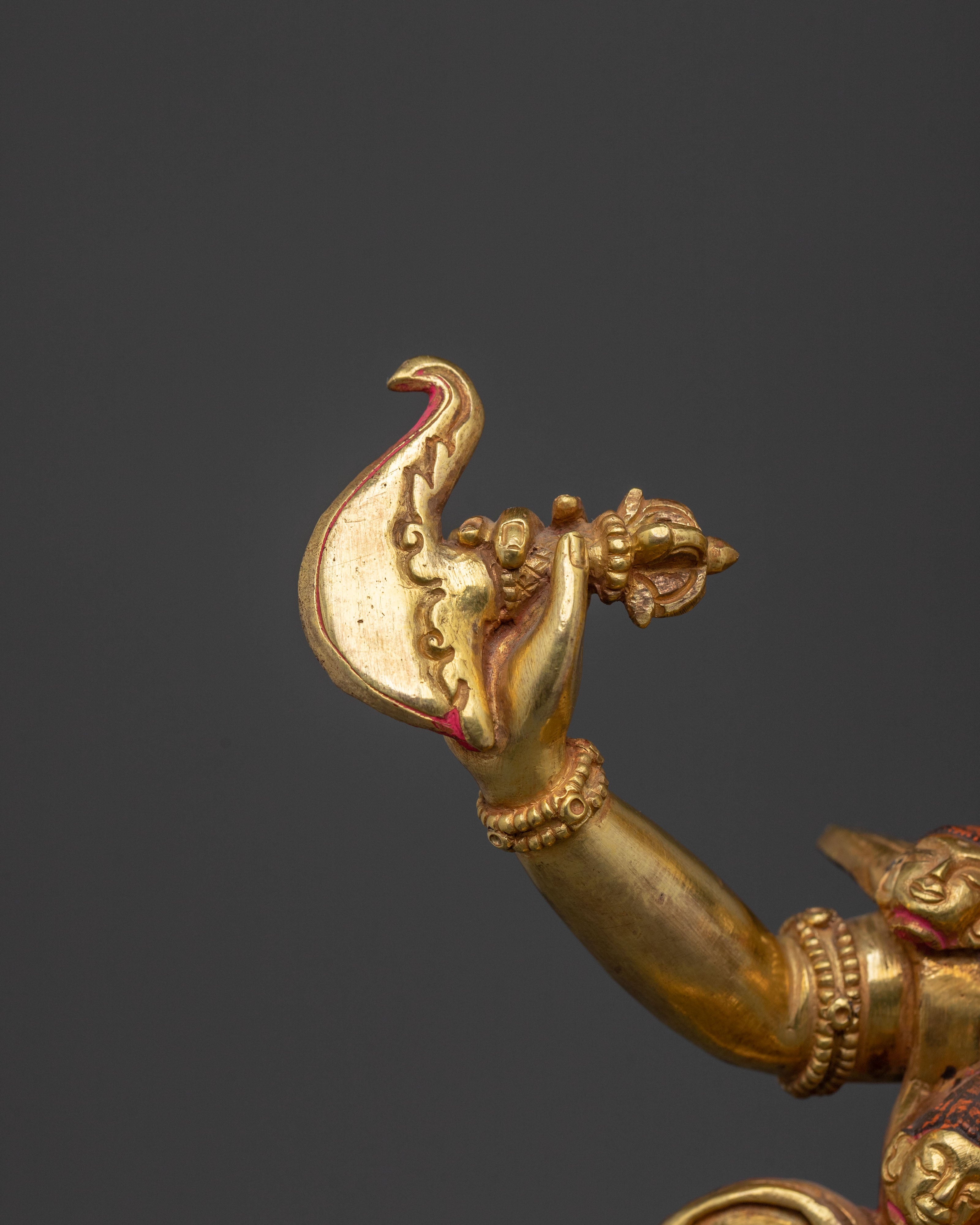 Tibetan Dakini Dorje Phagmo Statue | n Buddhist Fierce Protector Deity