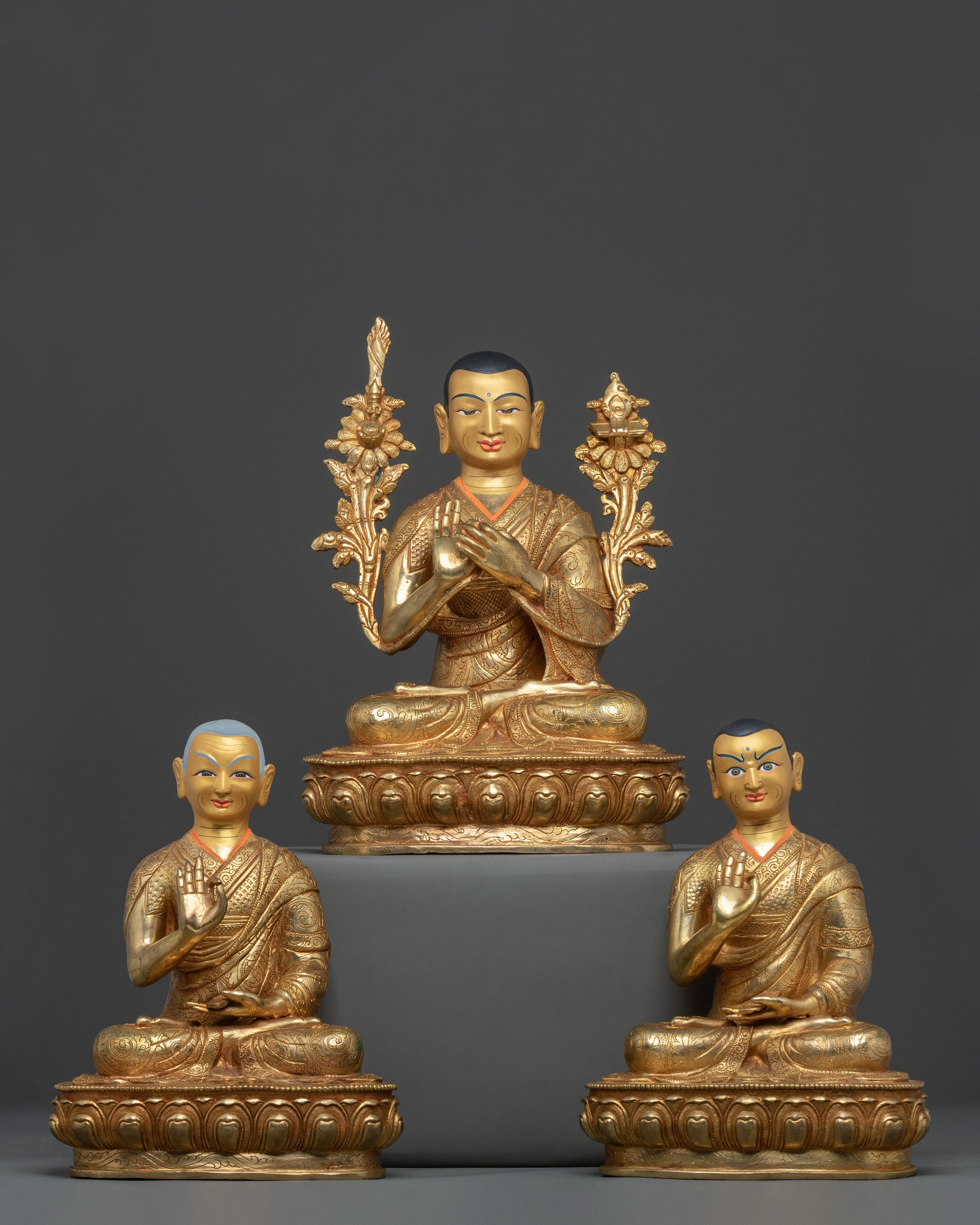 Tsongkhapa with Disciples