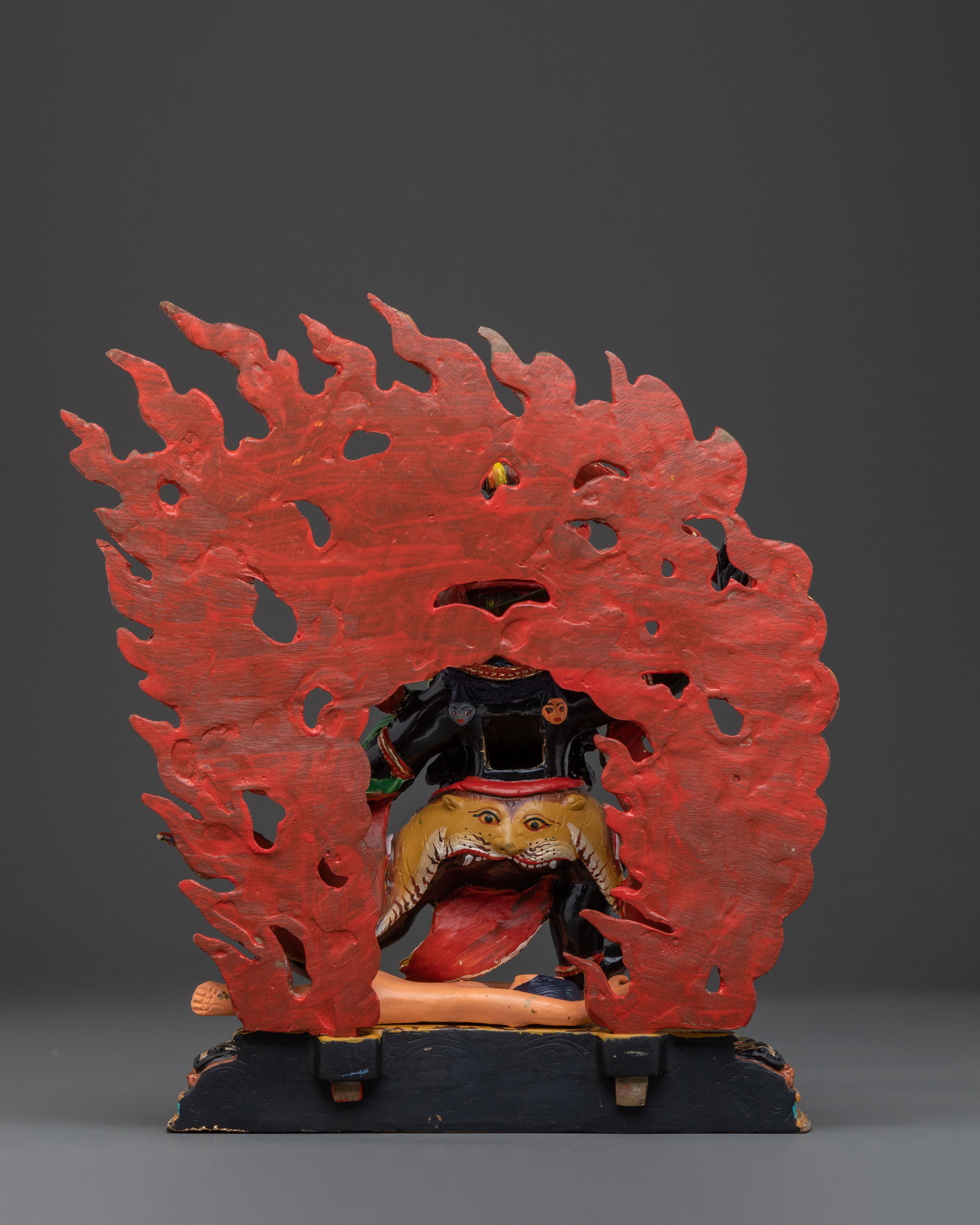Black Manjushri Divine Figurine | Deity of Wisdom & Protection