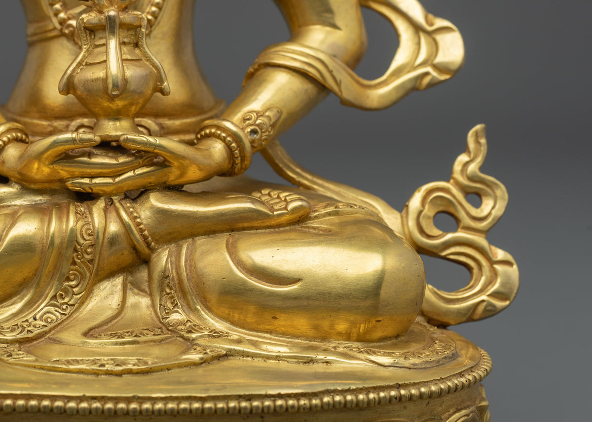 long life deity amitayus spiritual sculpture | Symbol of Longevity