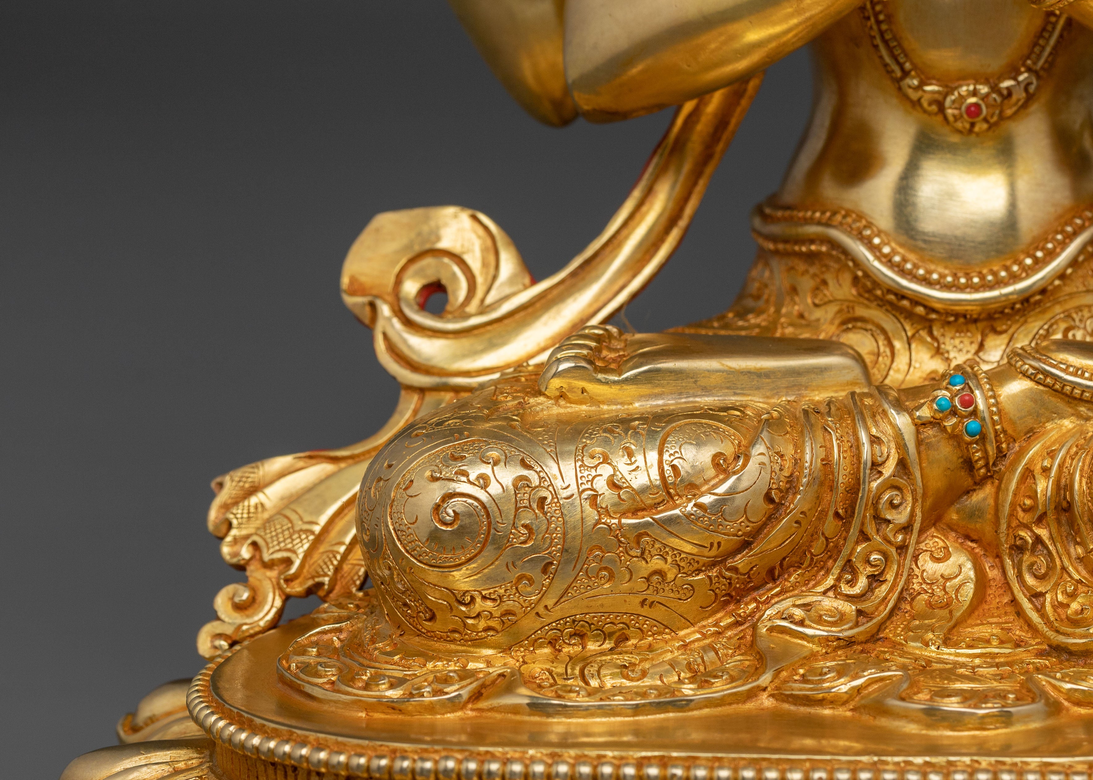 Four Armed Chenrezig Handcrafted Statue