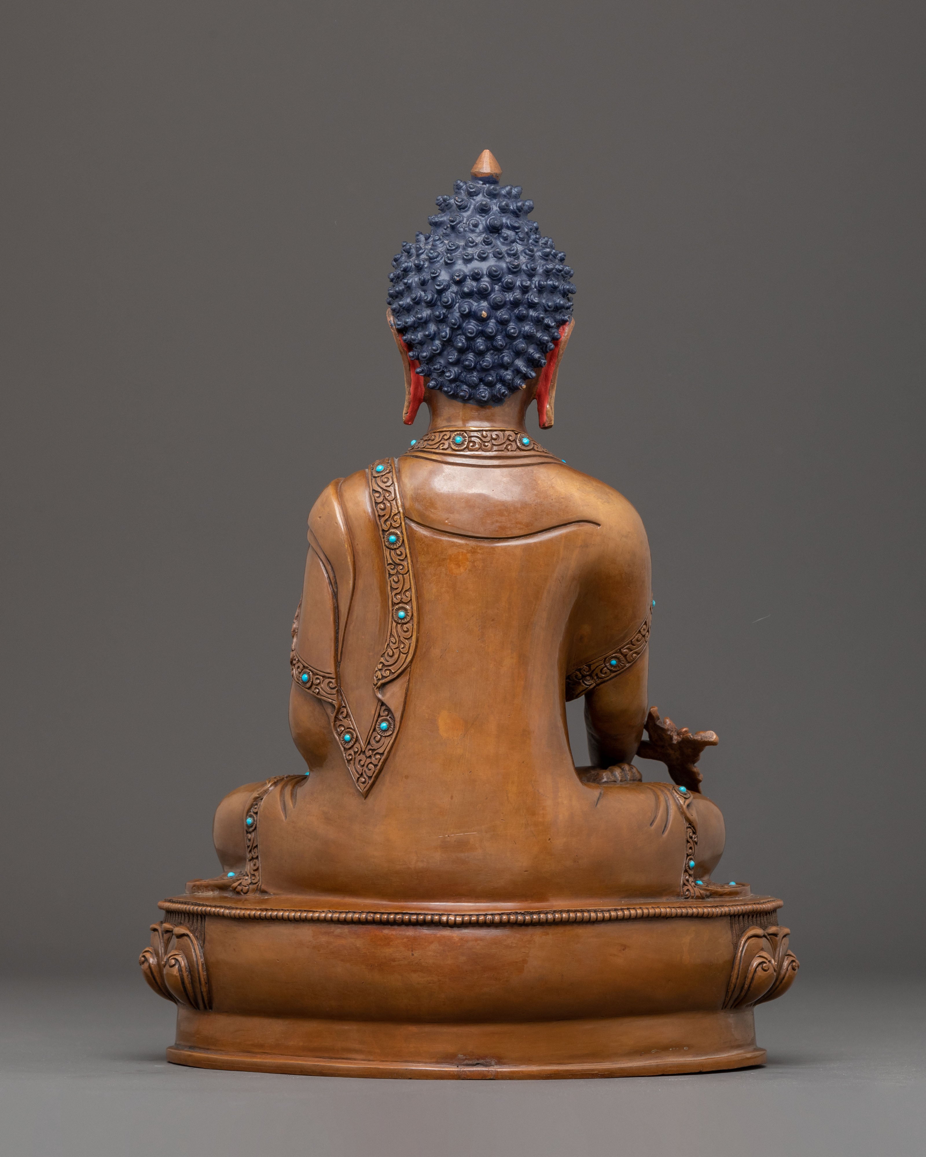 Medicine Buddha: The Spiritual Healer | Traditional Nepali Statue