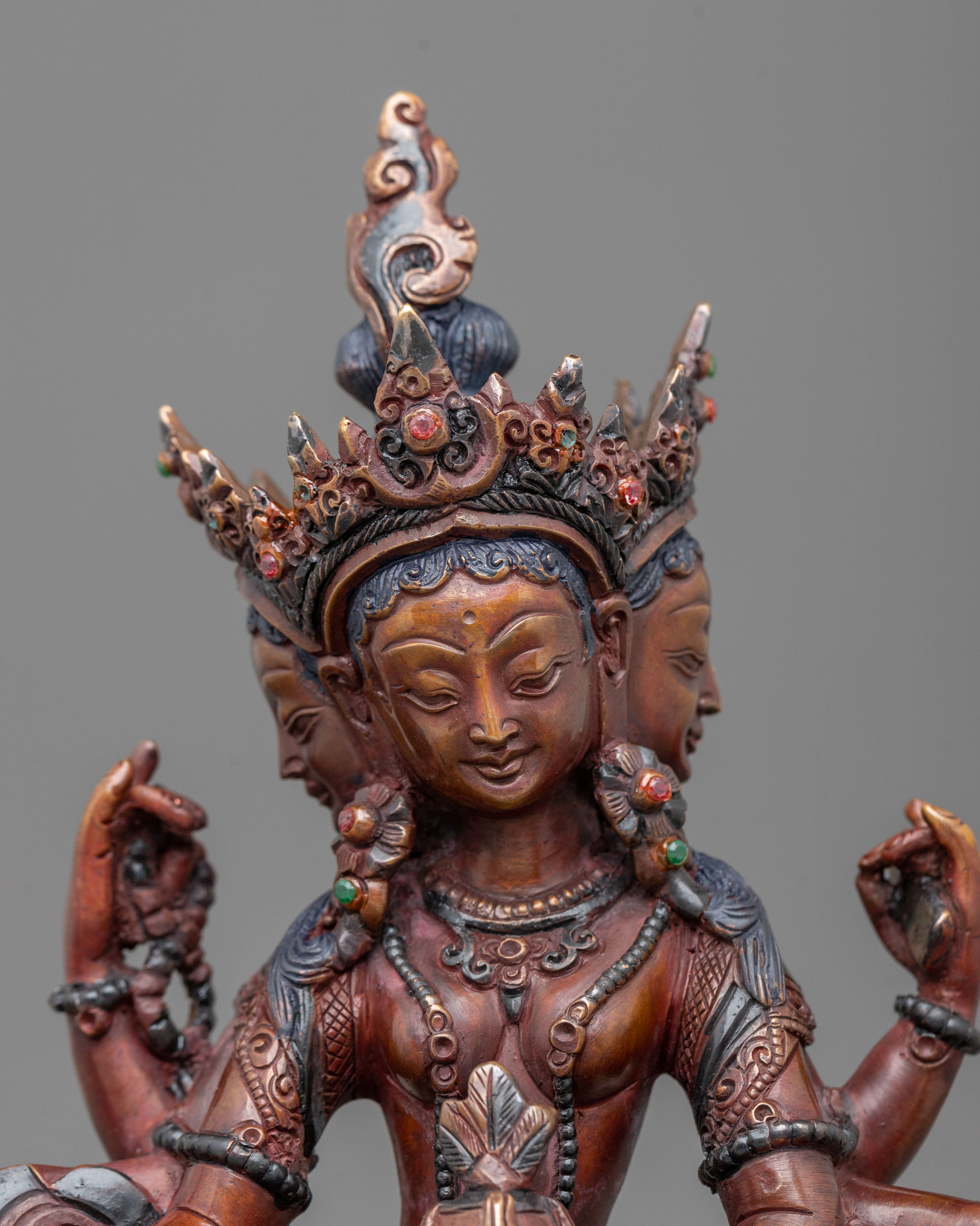 Vasudhara Statue Goddess of Wealth and Blessing
