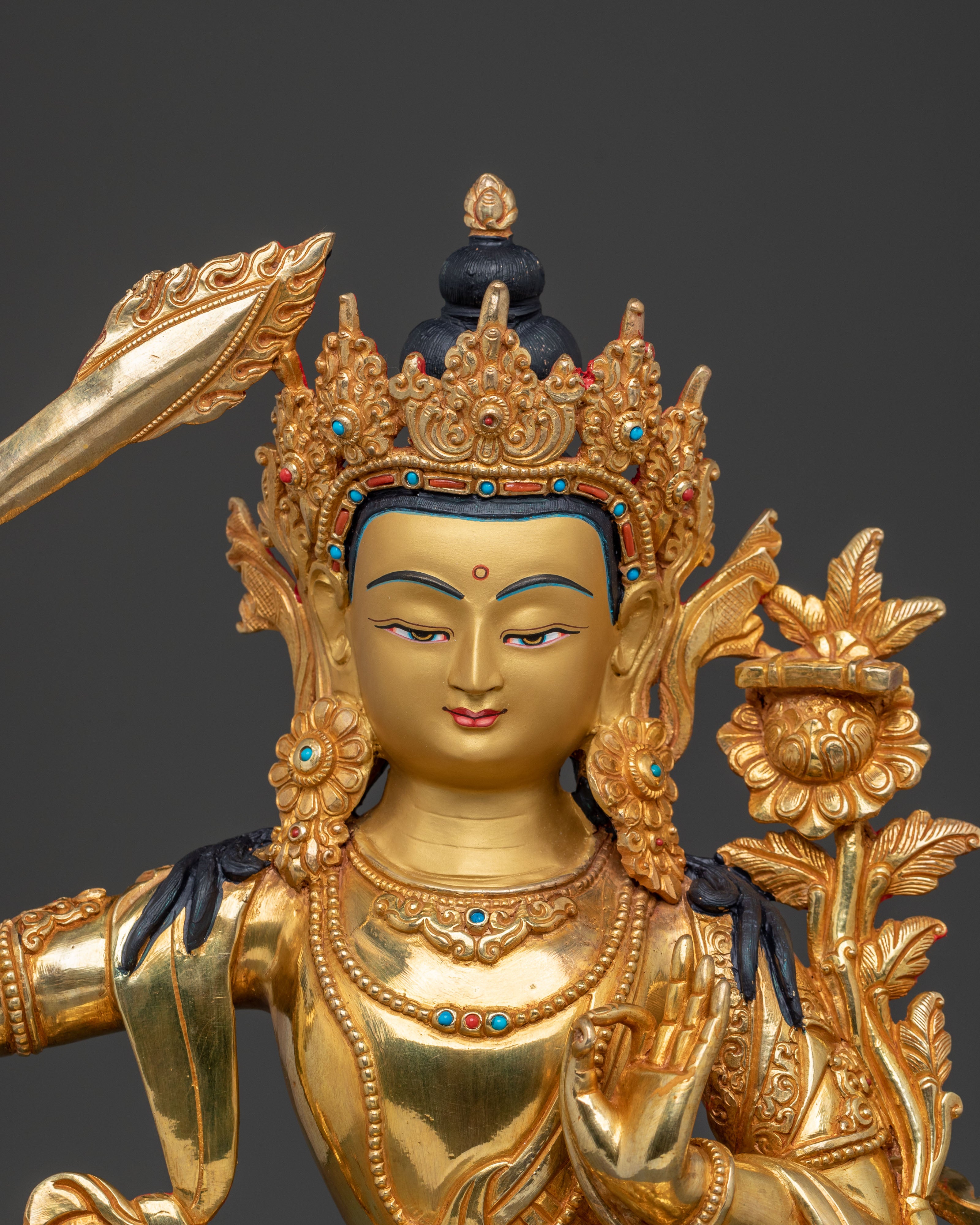 Manjushri Statue | Symbol of Supreme Wisdom