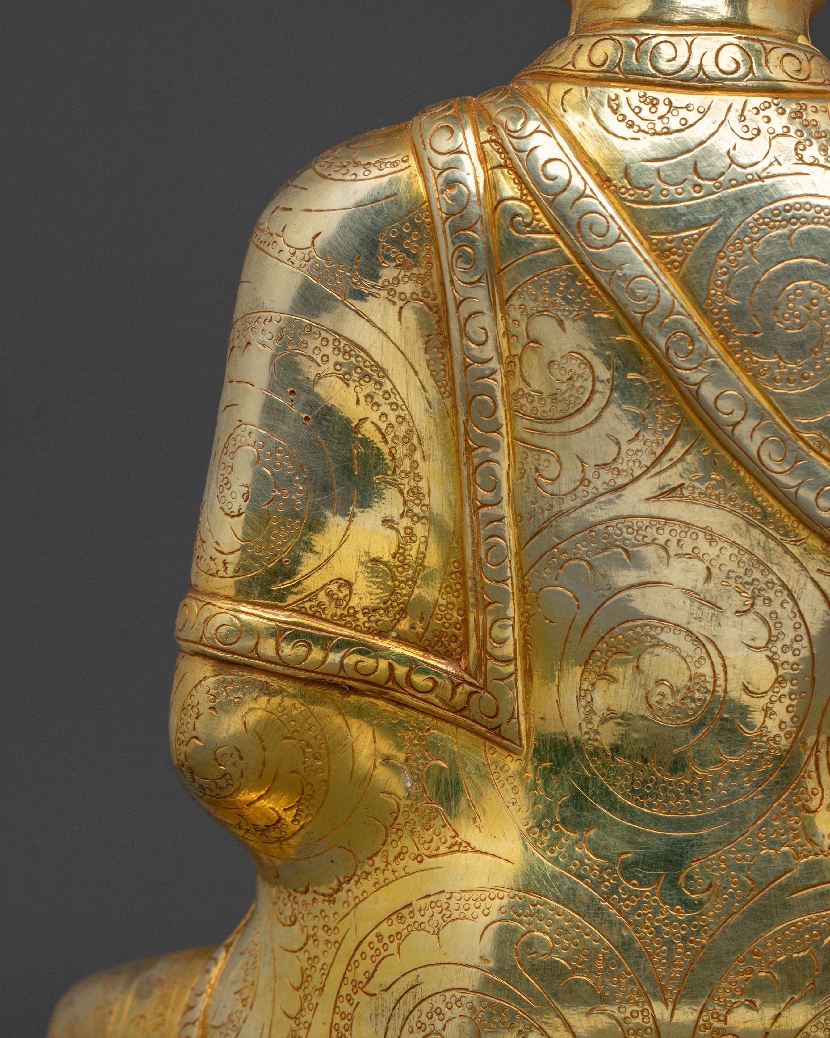 Jigten Sumgon Buddhist Statue | Tibetan Sacred Sculpture